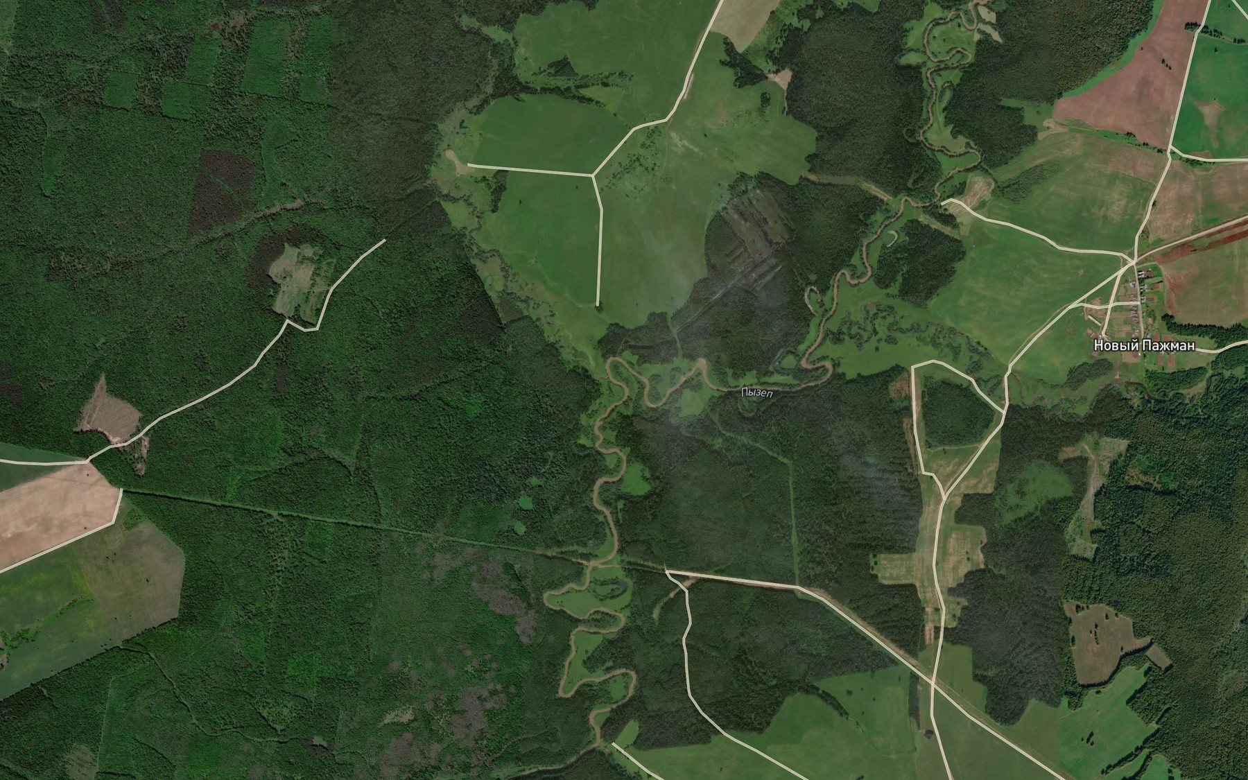 Satellite map of the Dyrpa