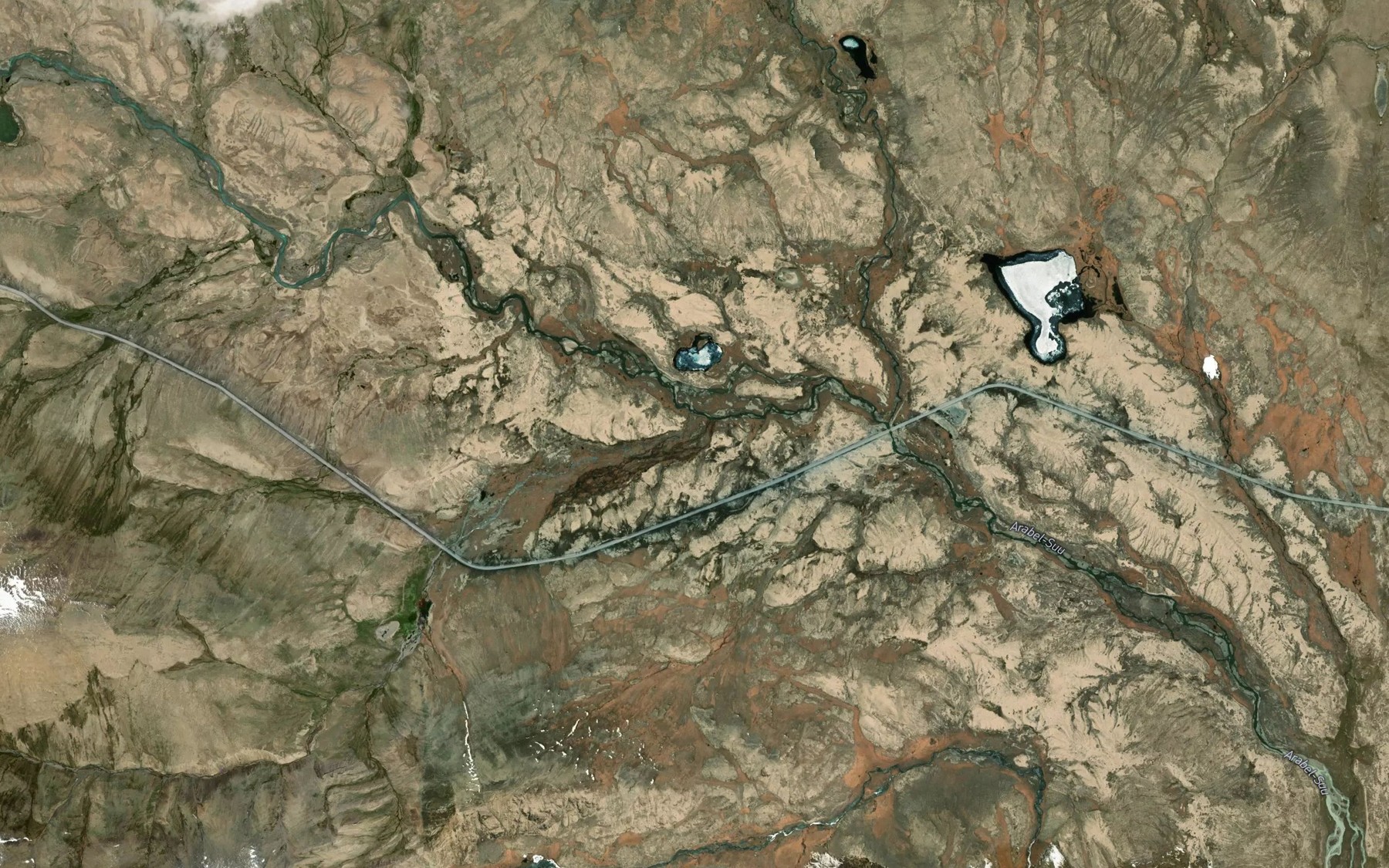 Satellite map of the Kichi-Maytor