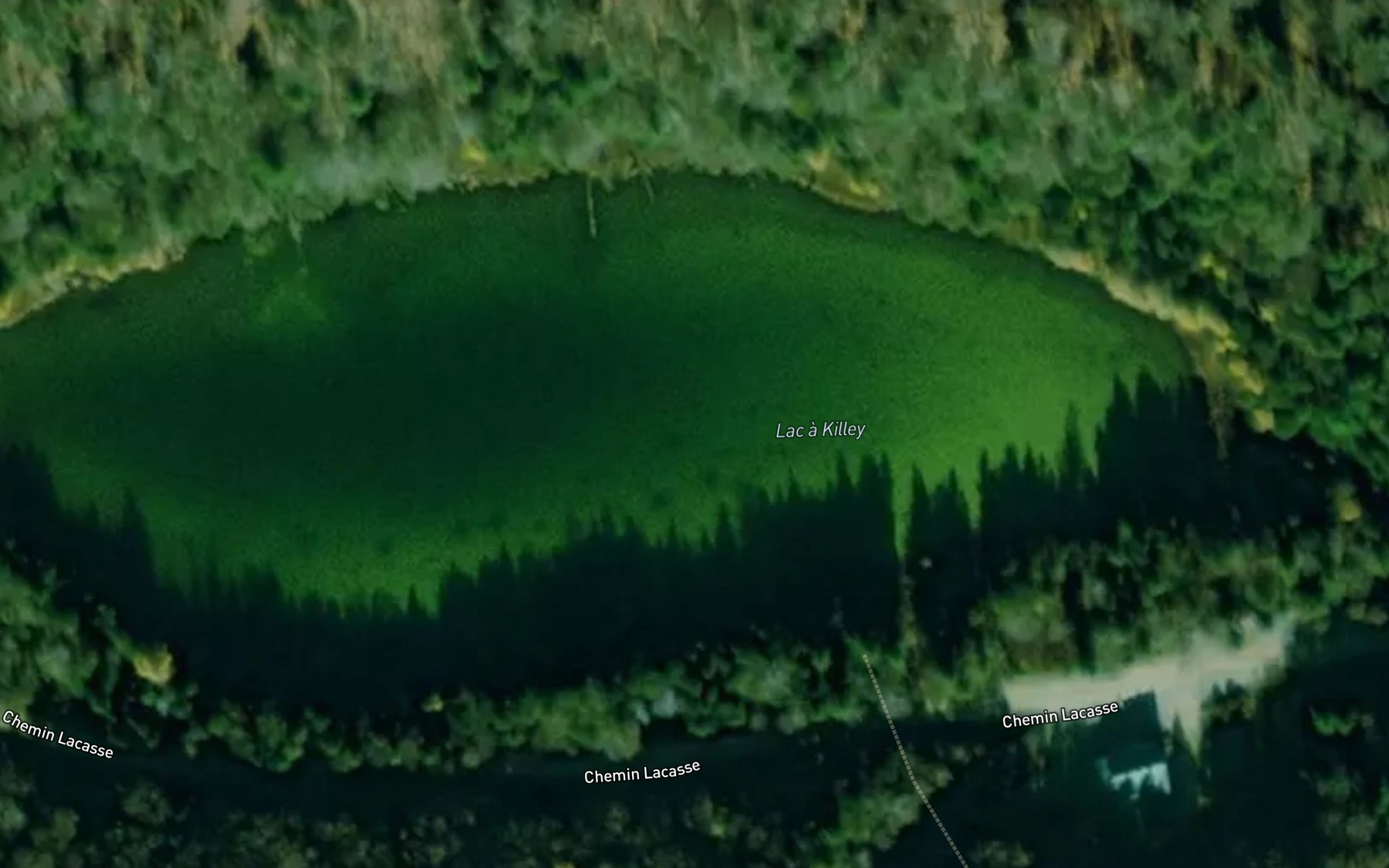 Satellite map of the Lac a Killey
