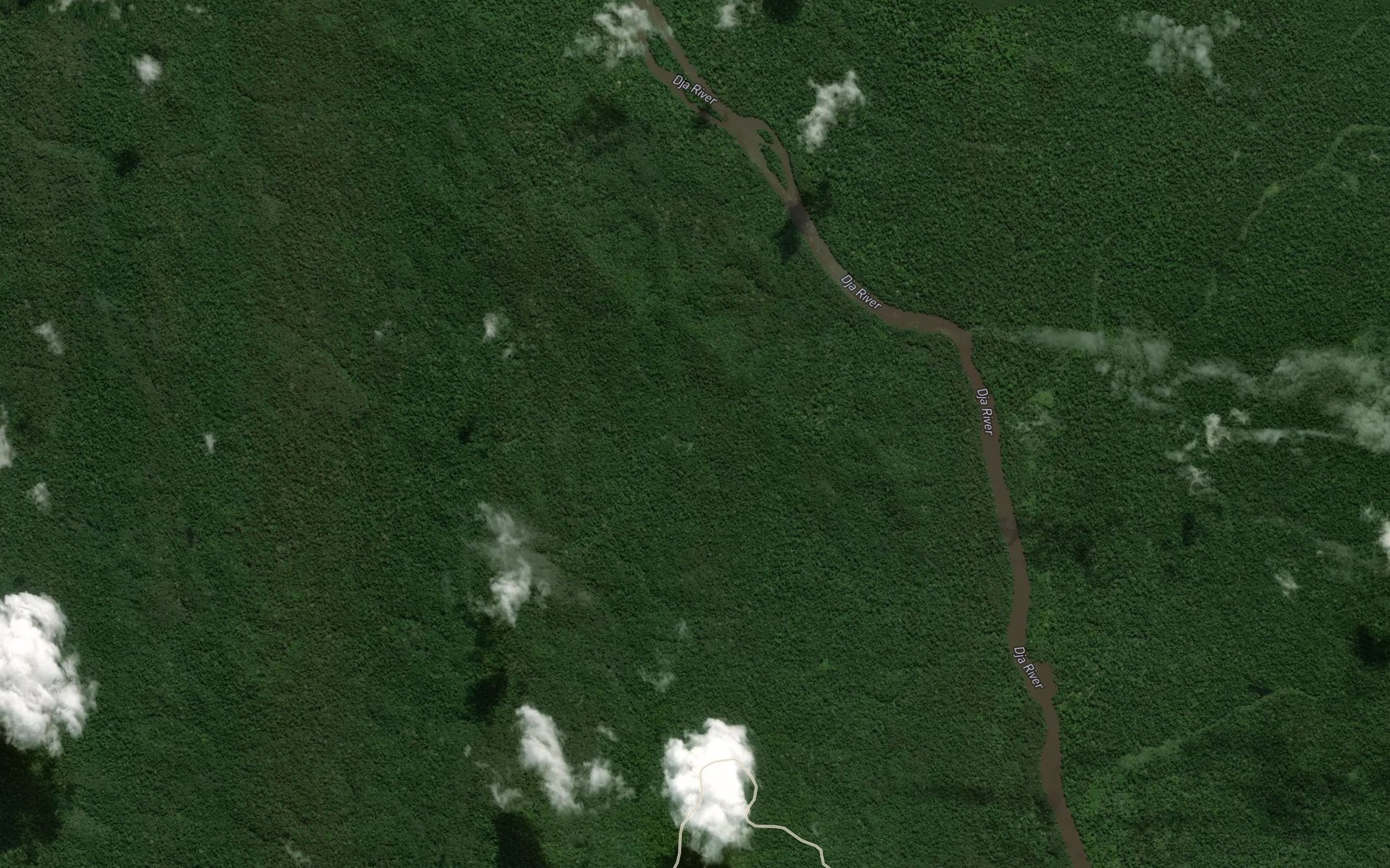 Satellite map of the Abiambola