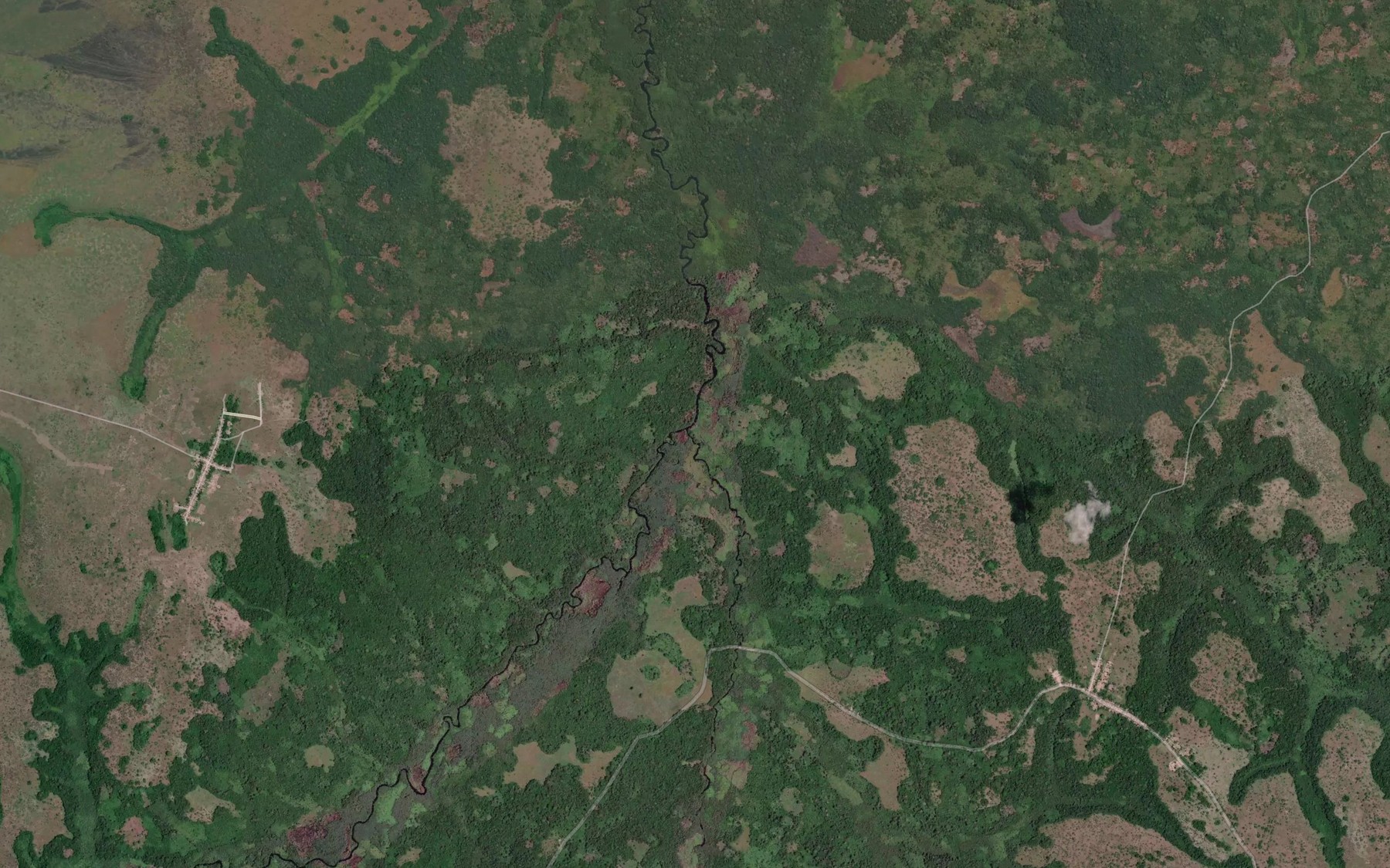 Satellite map of the Ludia