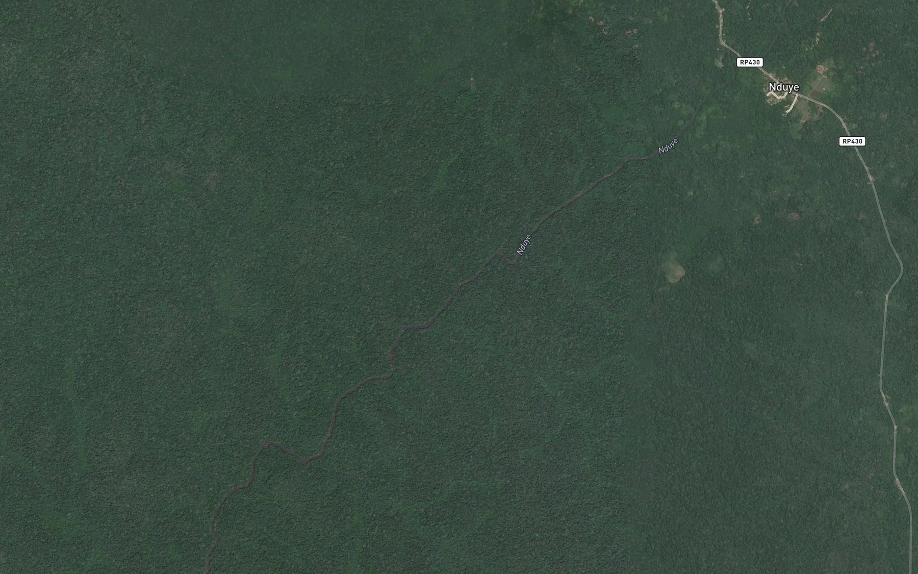 Satellite map of the Biasa
