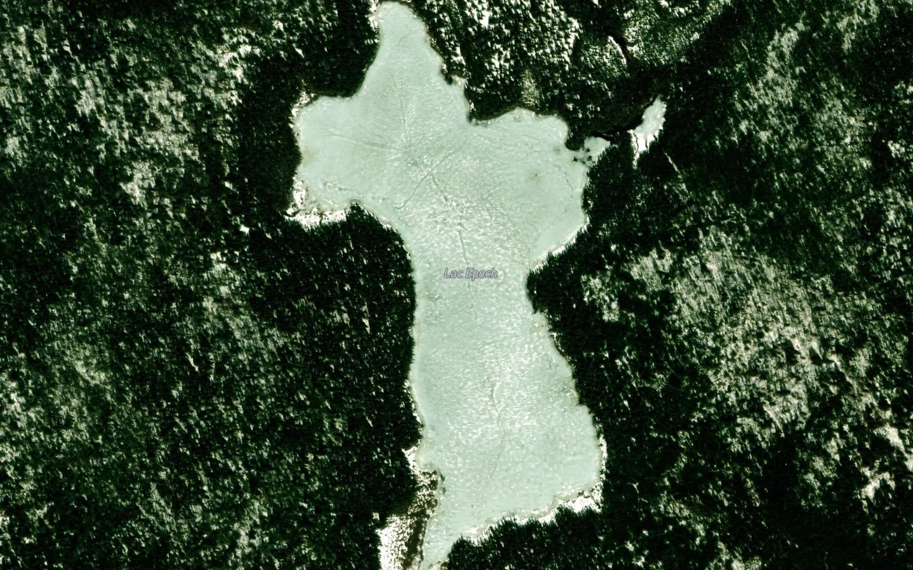 Satellite map of the Lac Epoch