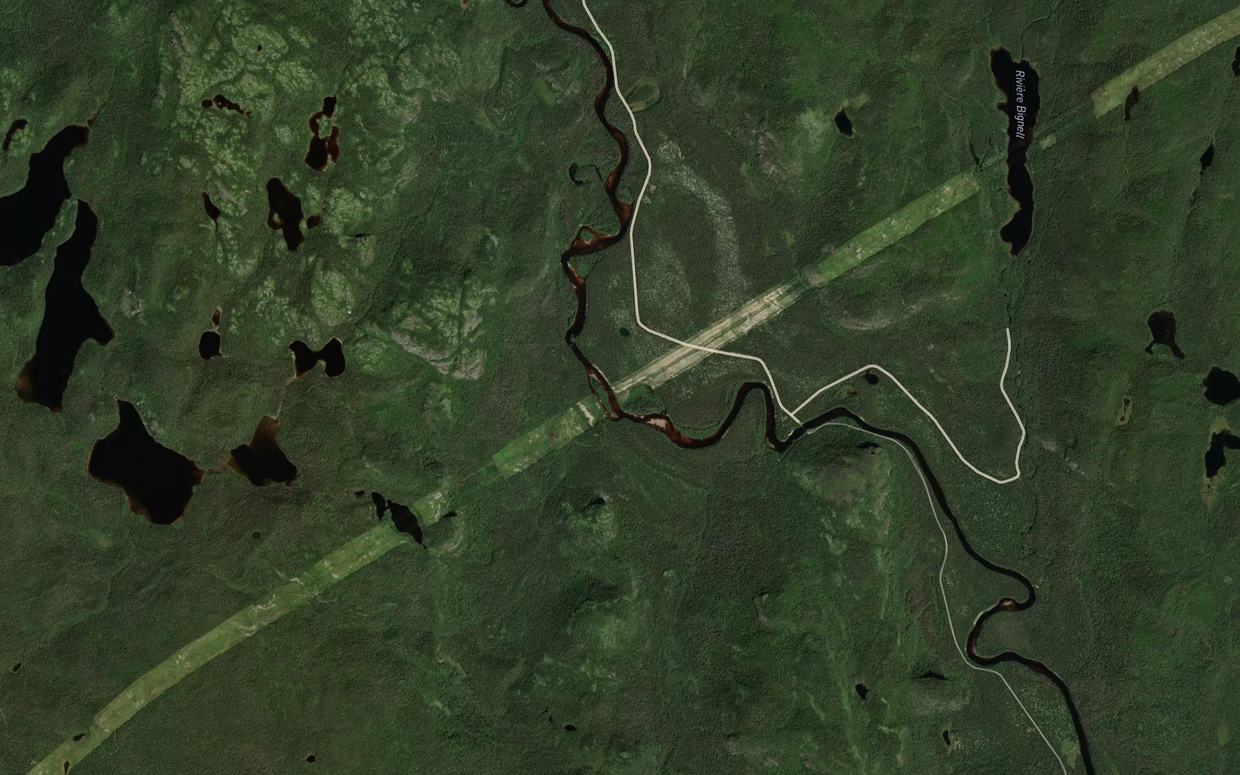 Satellite map of the Fosse de l'Aigle Pecheur