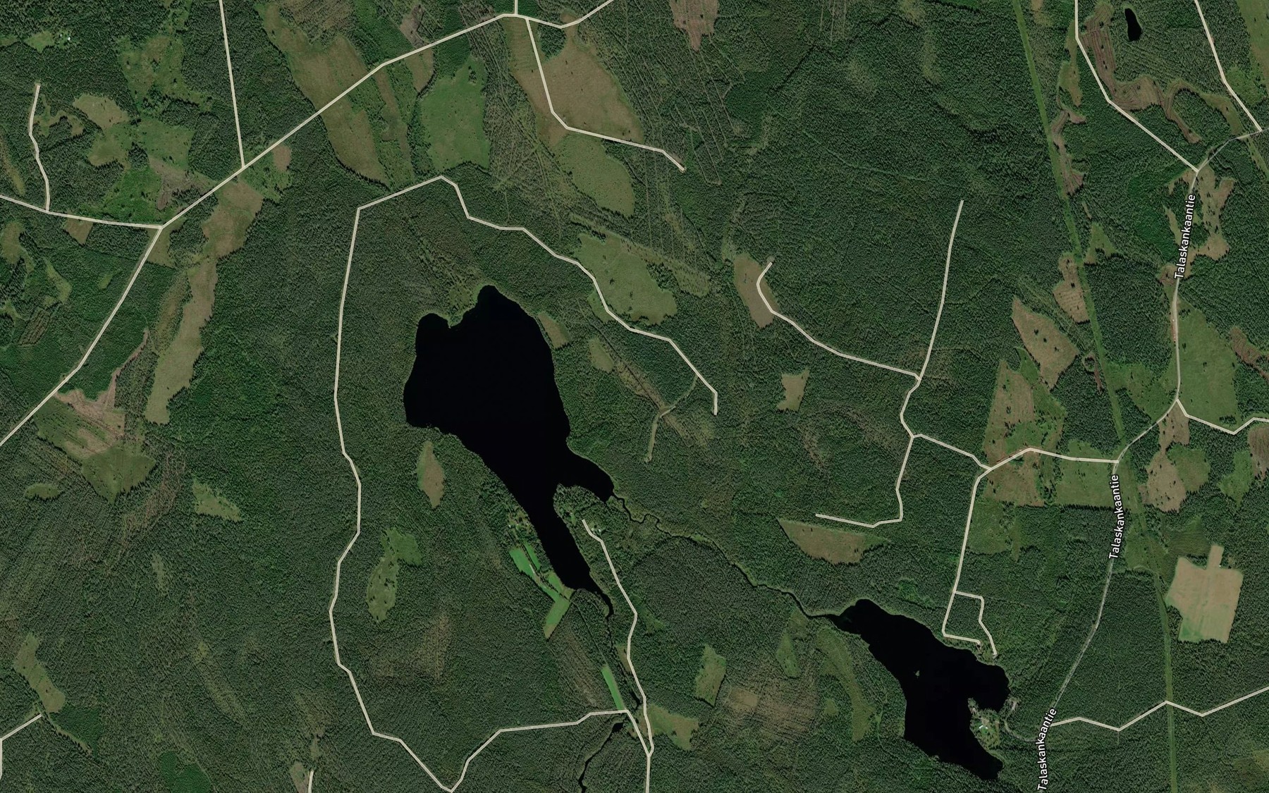 Satellite map of the Kotvakkojarvi