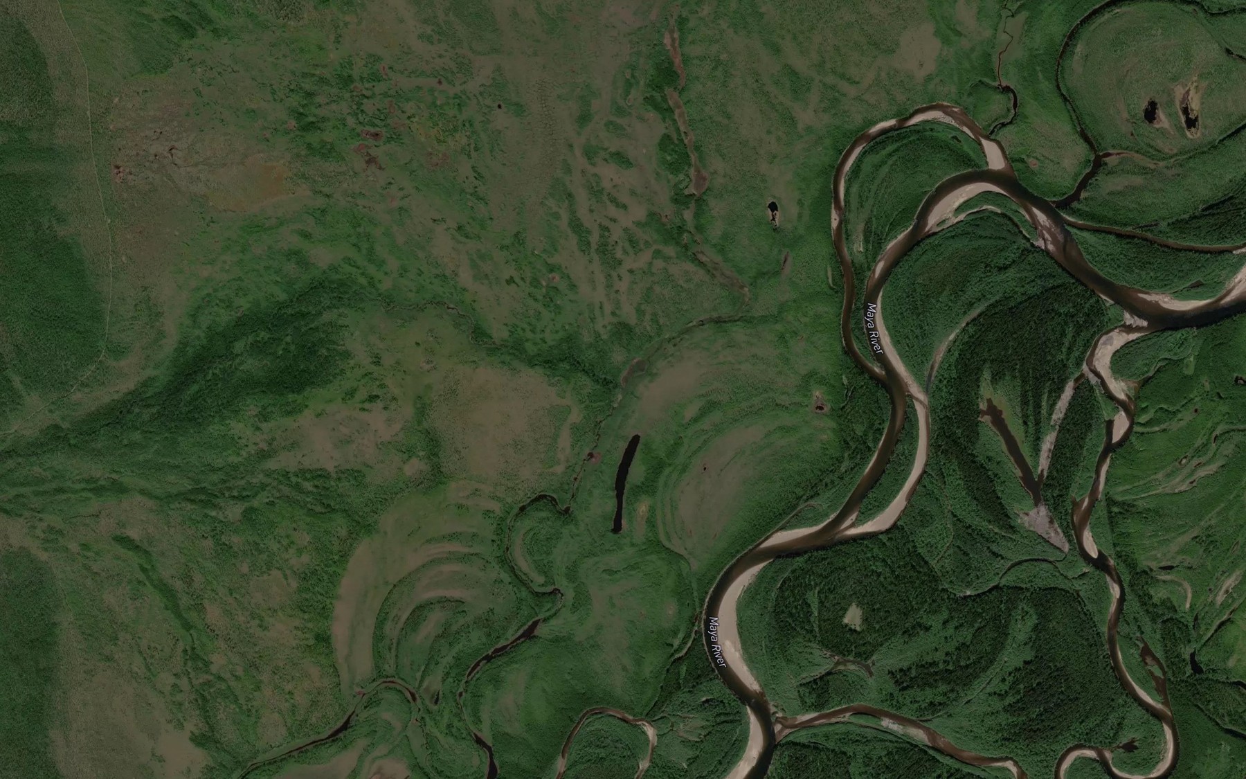 Satellite map of the Rondoukan