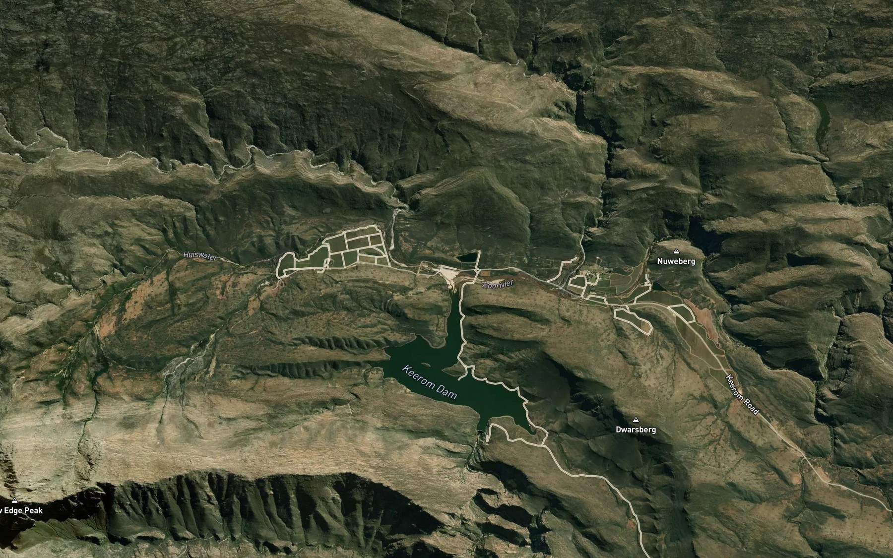 Satellite map of the Raaswater