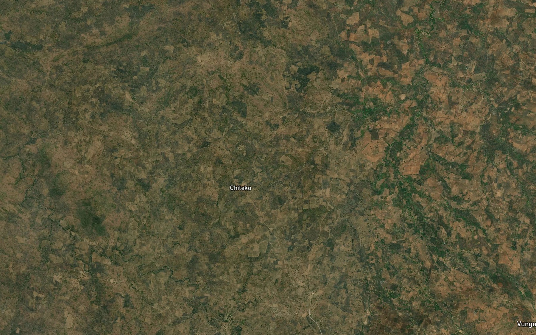 Satellite map of the Nsamba