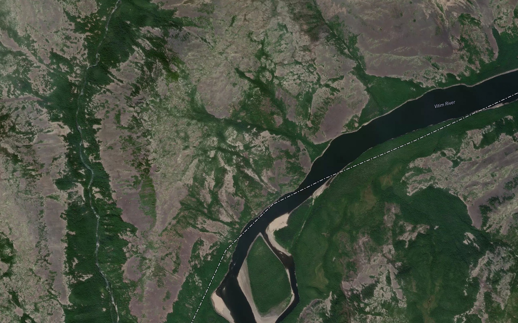 Satellite map of the Shivera Padorinskaya Vtoraya