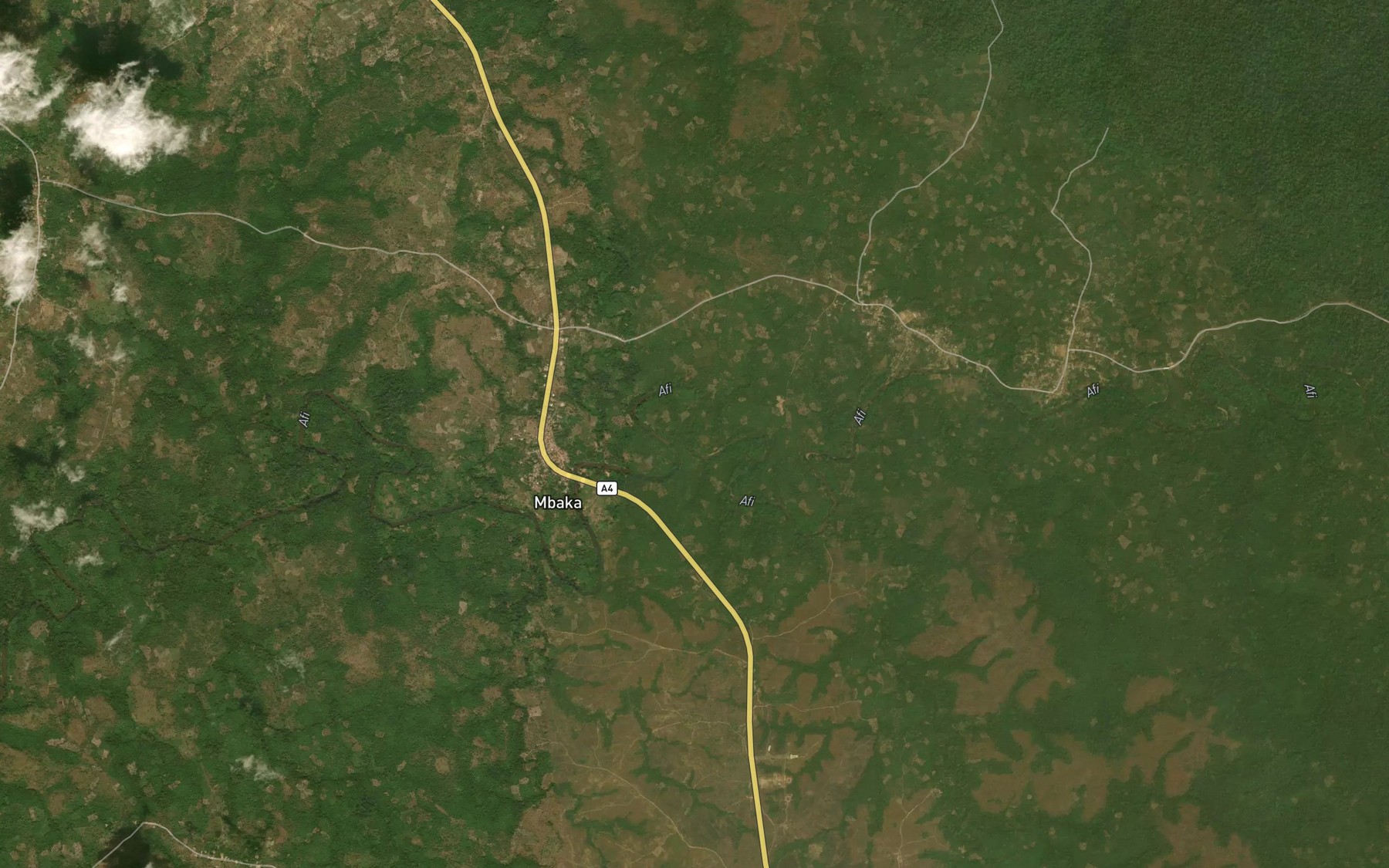 Satellite map of the Ekpagabori