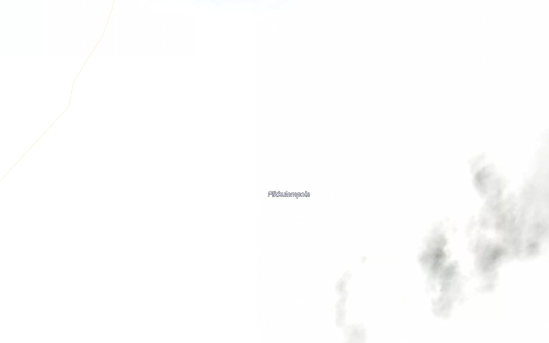 Satellite map of the Pikkulompola