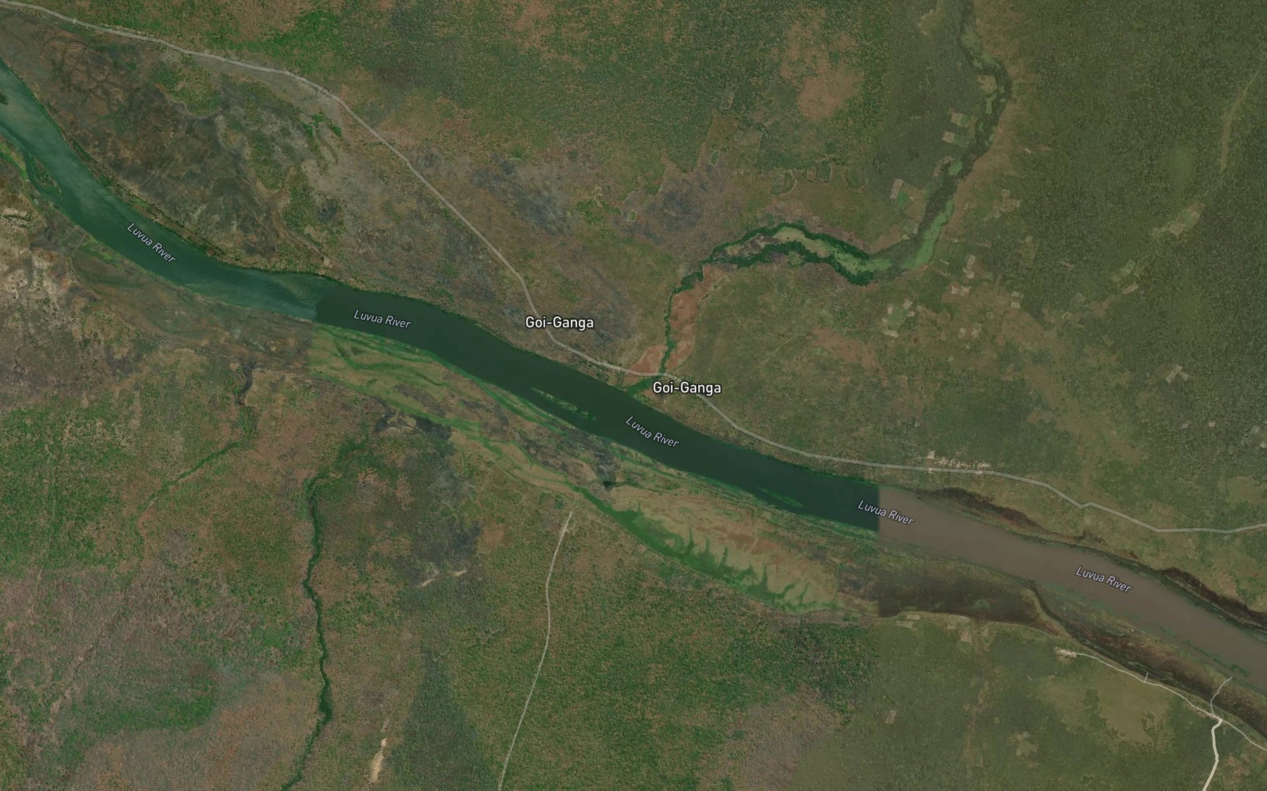 Satellite map of the Balai