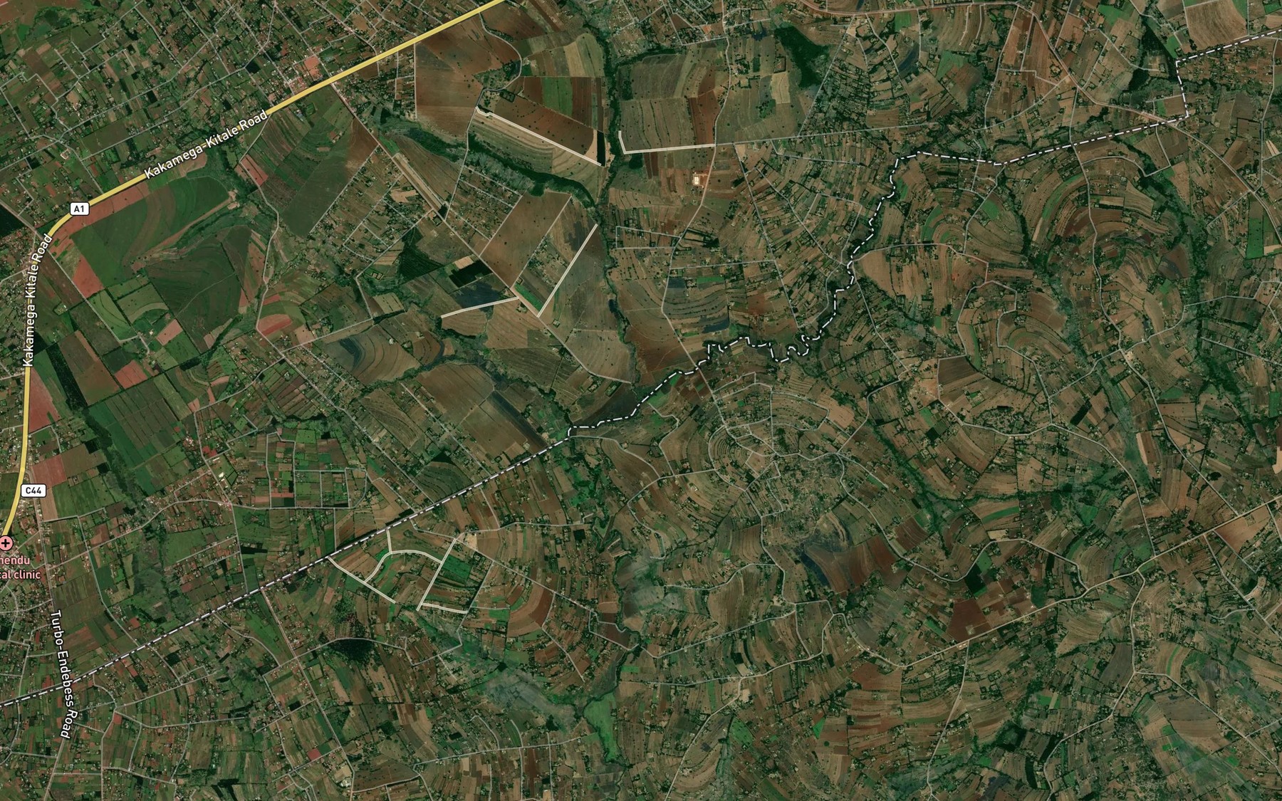 Satellite map of the Tongaren