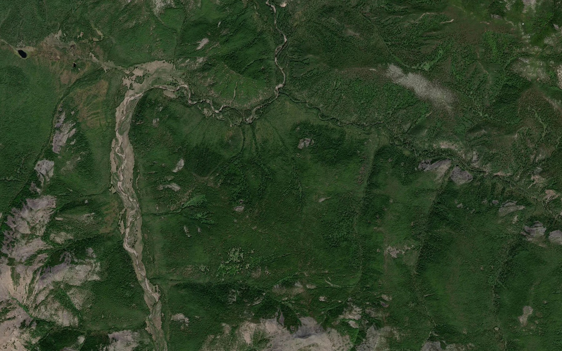 Satellite map of the Nolgasikh