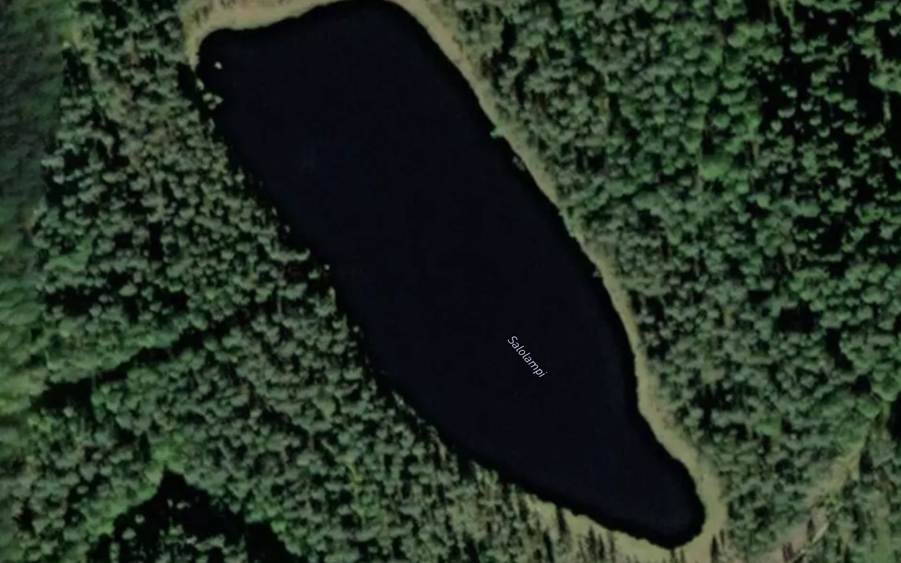Satellite map of the Salolampi
