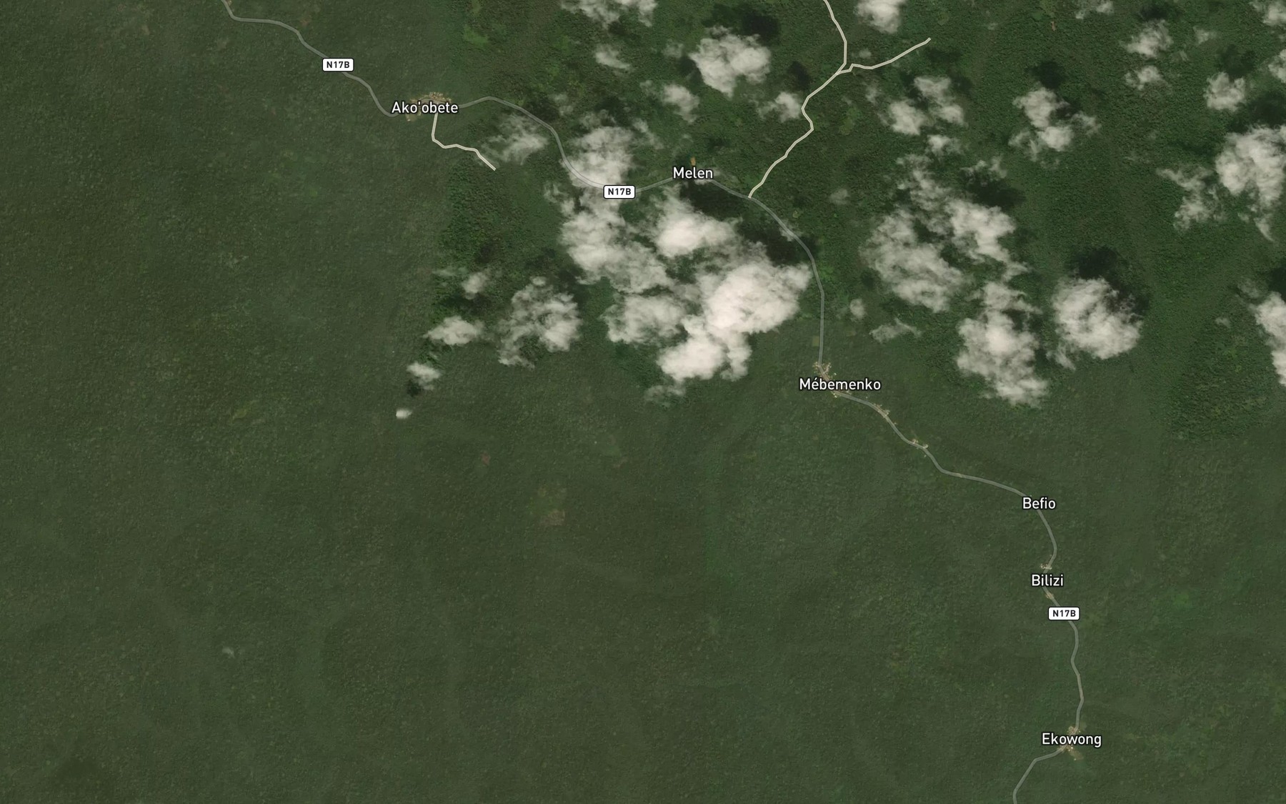 Satellite map of the Mobomo