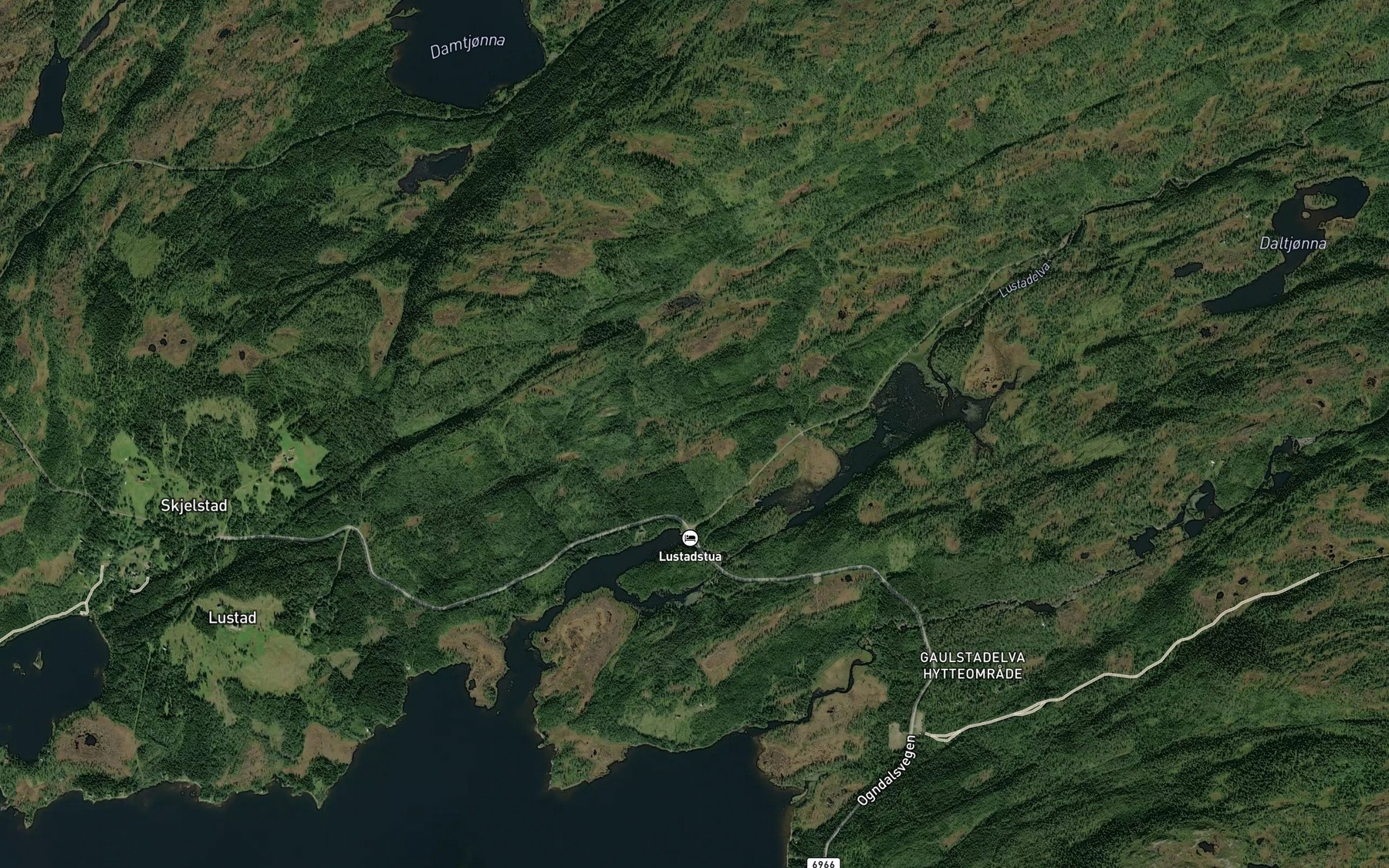 Satellite map of the Liatjonnbekken
