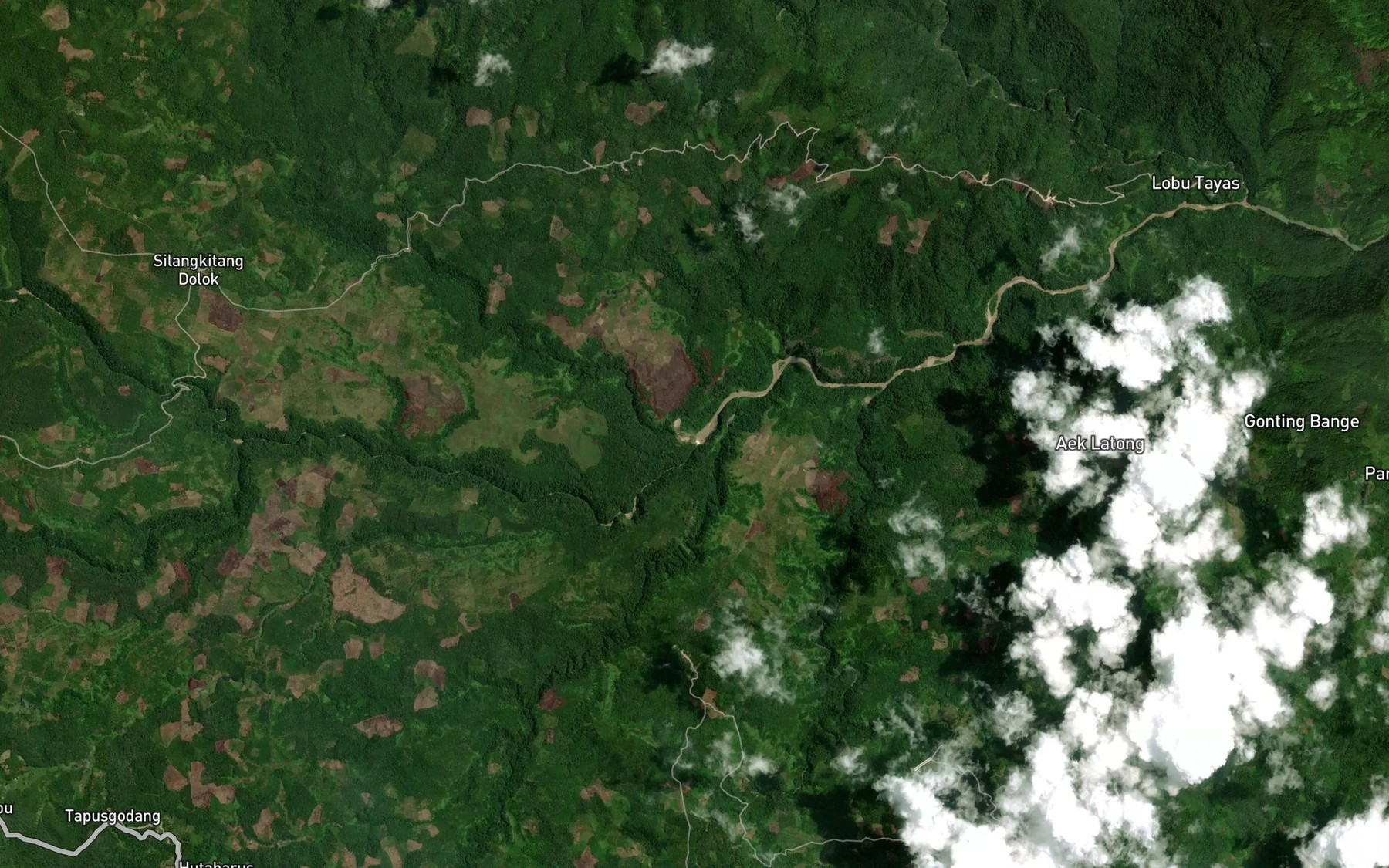 Satellite map of the Air Siponge