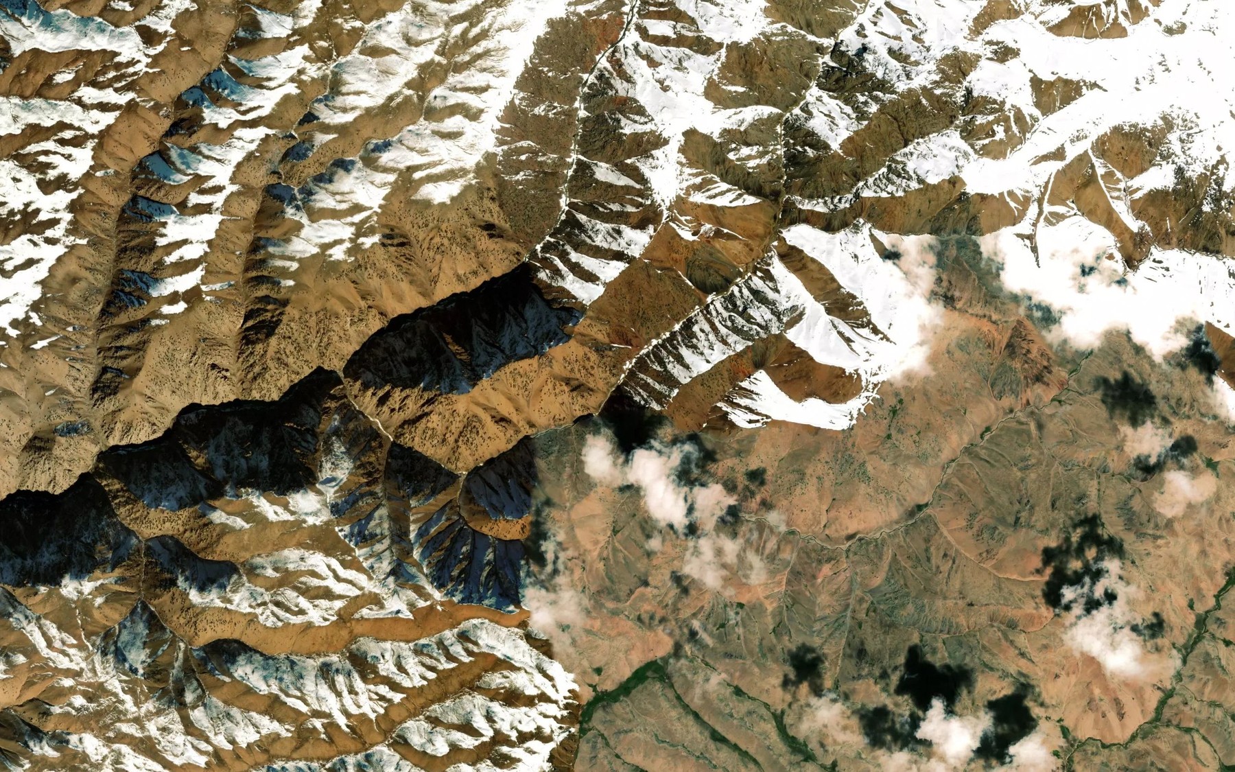 Satellite map of the Uchayriqsoy
