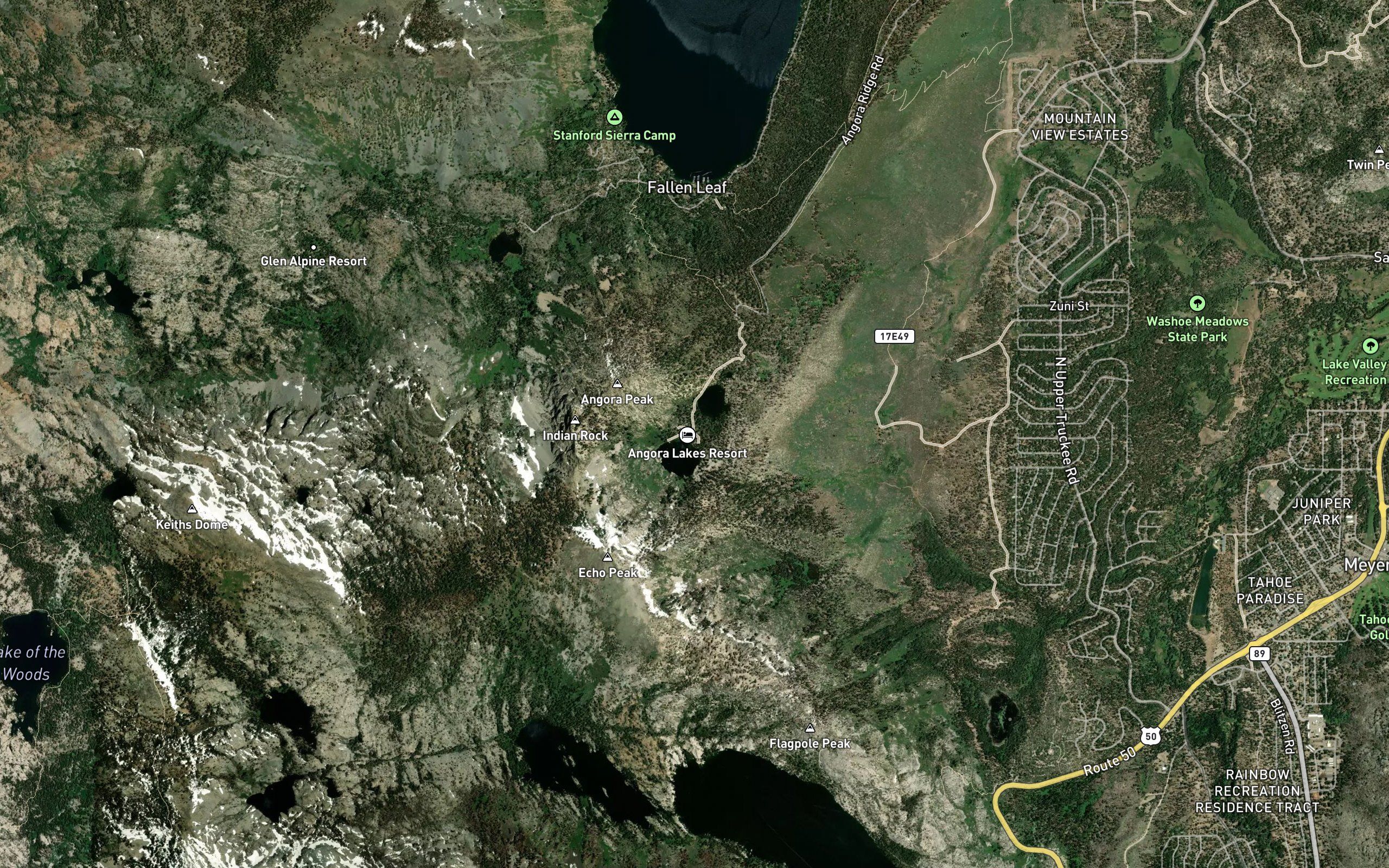Angora Lakes