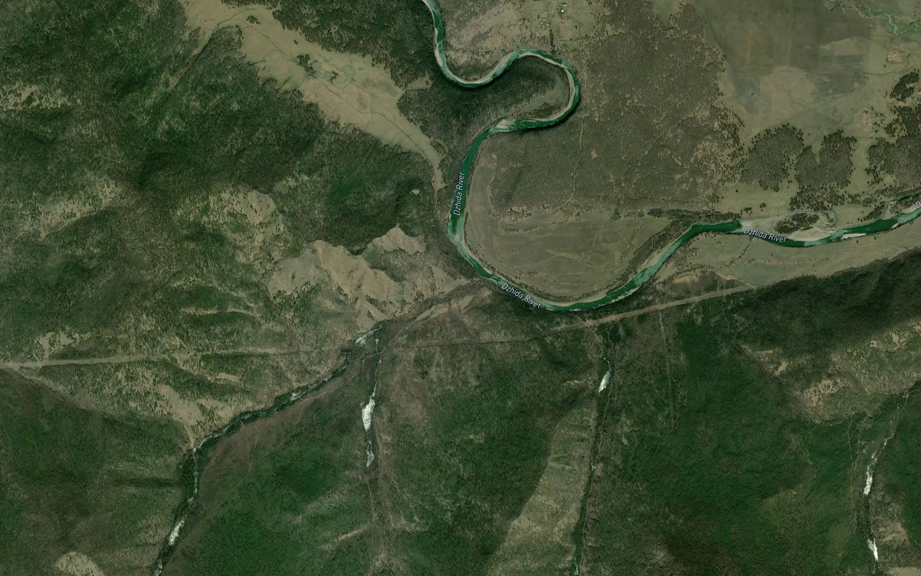 Satellite map of the Khaykhat
