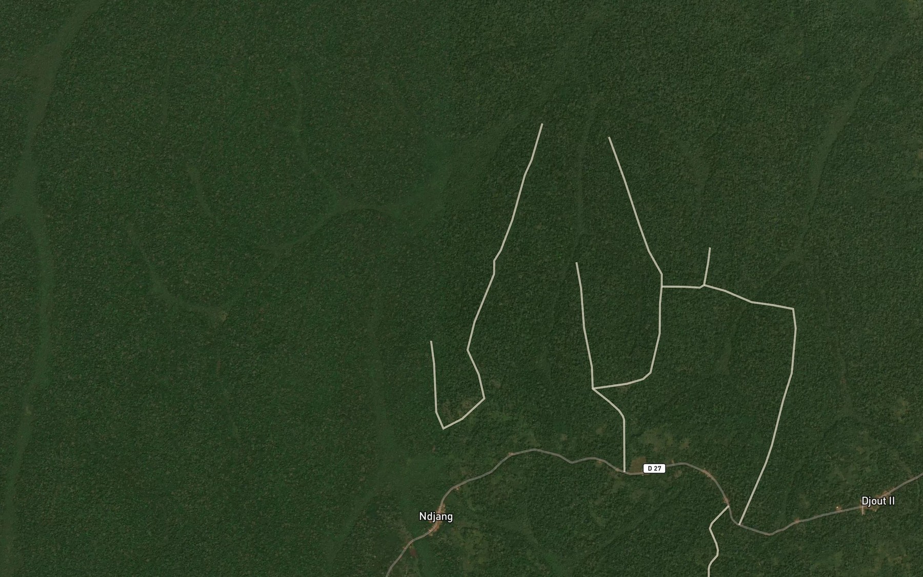 Satellite map of the Mwameda