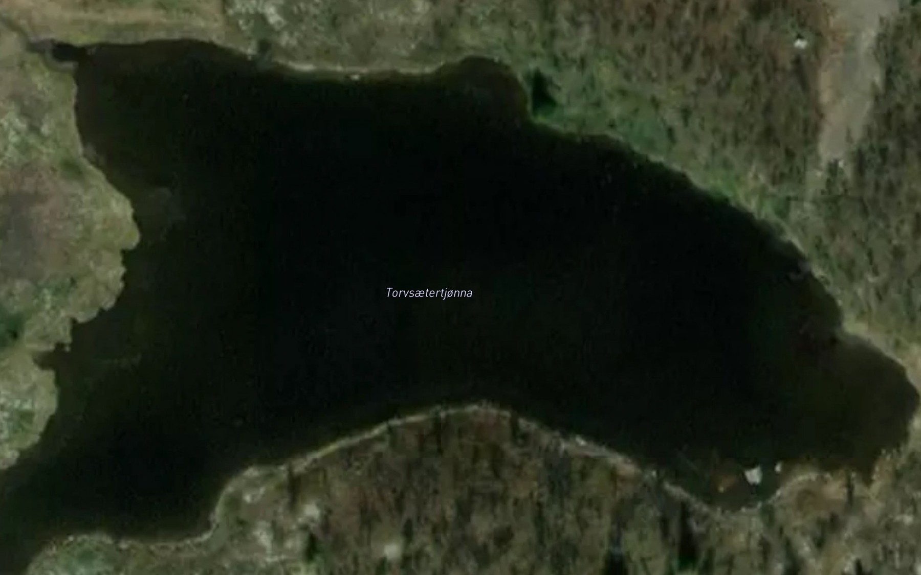 Satellite map of the Torvsaetertjonna