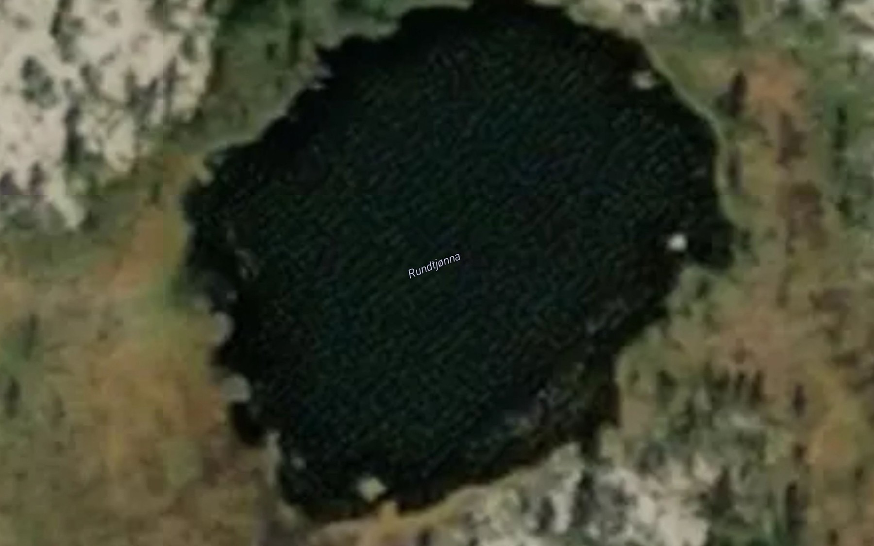 Satellite map of the Rundtjonna