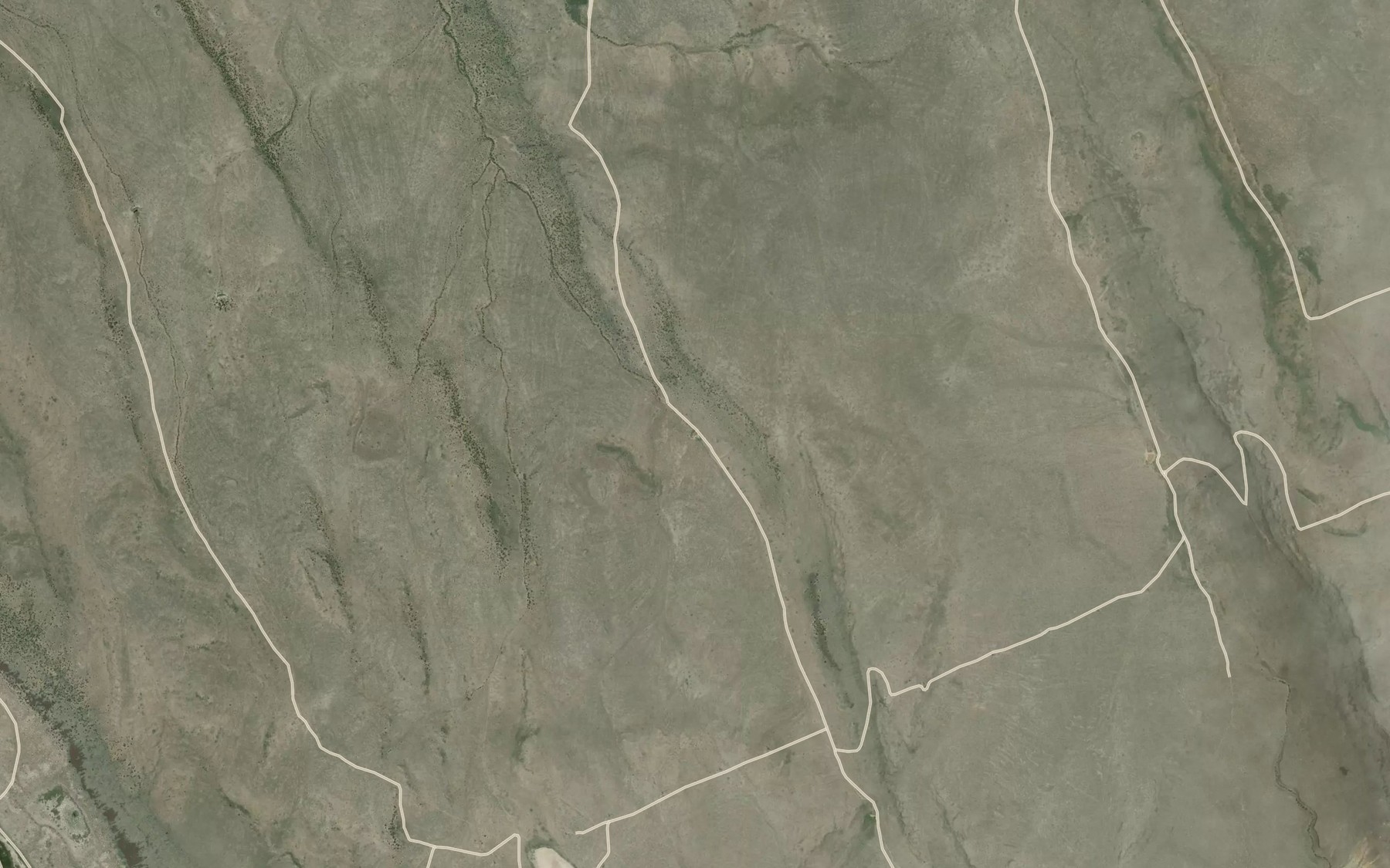 Satellite map of the Peter Creek Reservoir