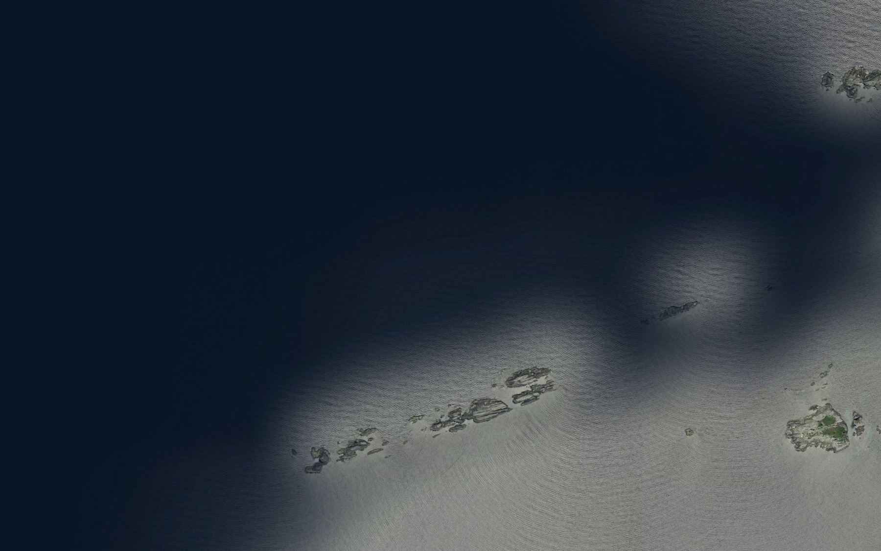 Satellite map of the Hustadvika