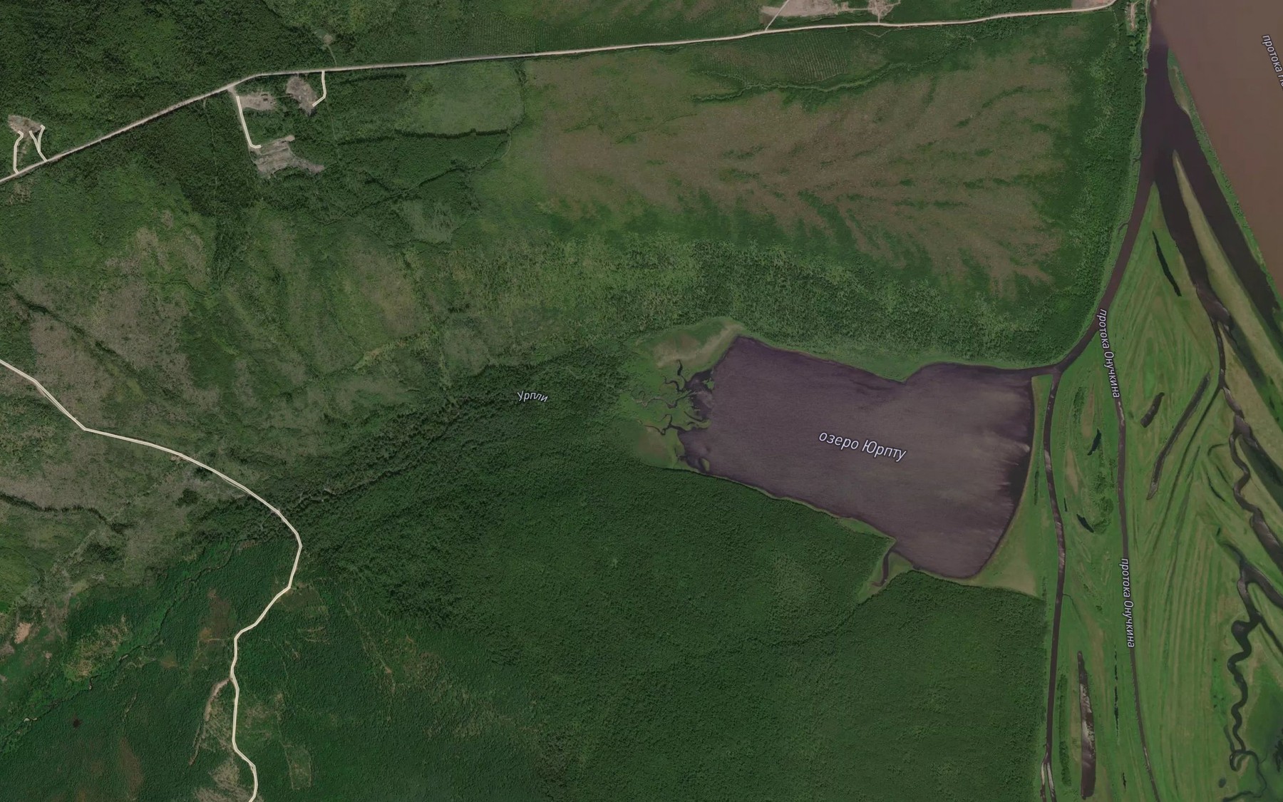 Satellite map of the Urpli