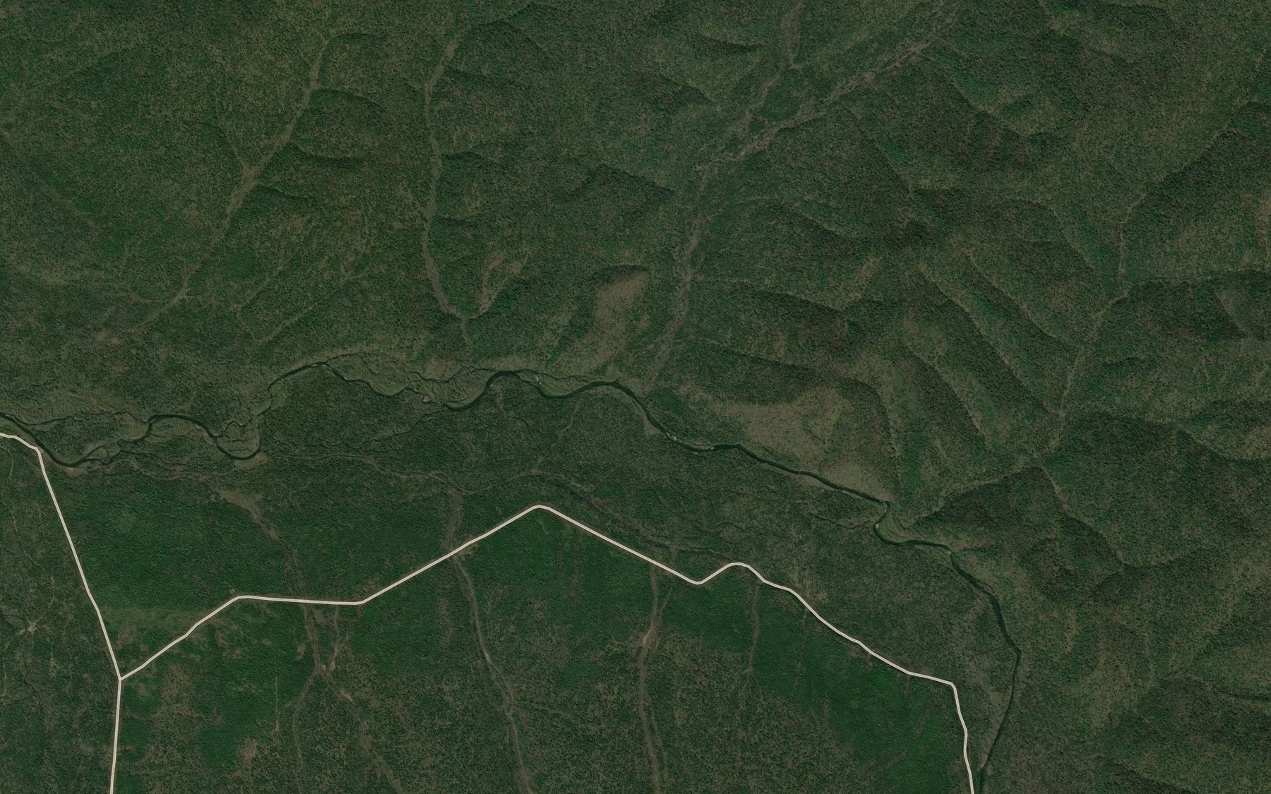 Satellite map of the Malaya Salanka