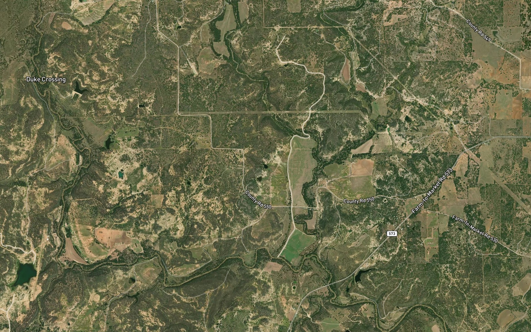 Satellite map of the John Graves Lake Number 3