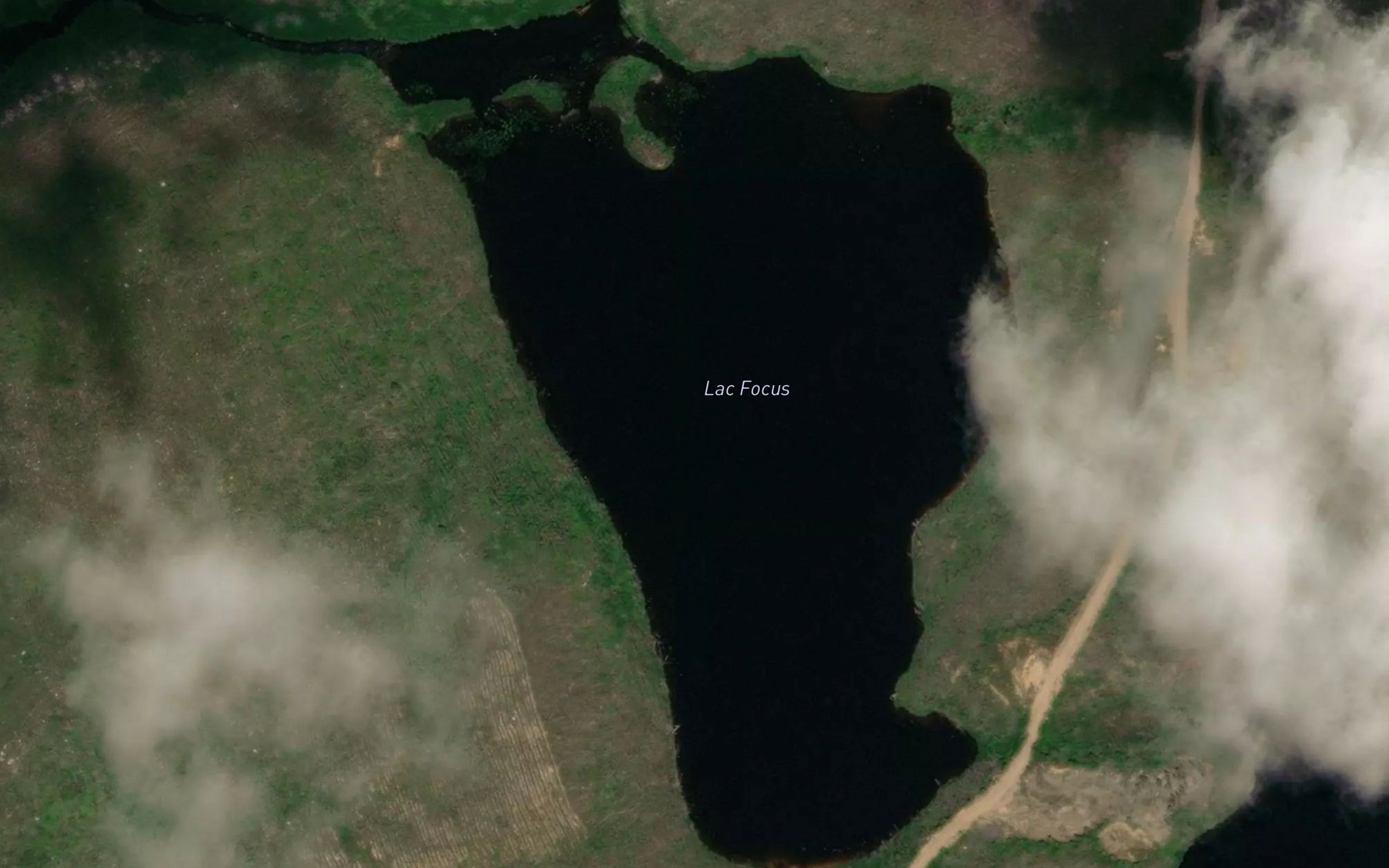 Satellite map of the Lac Focus
