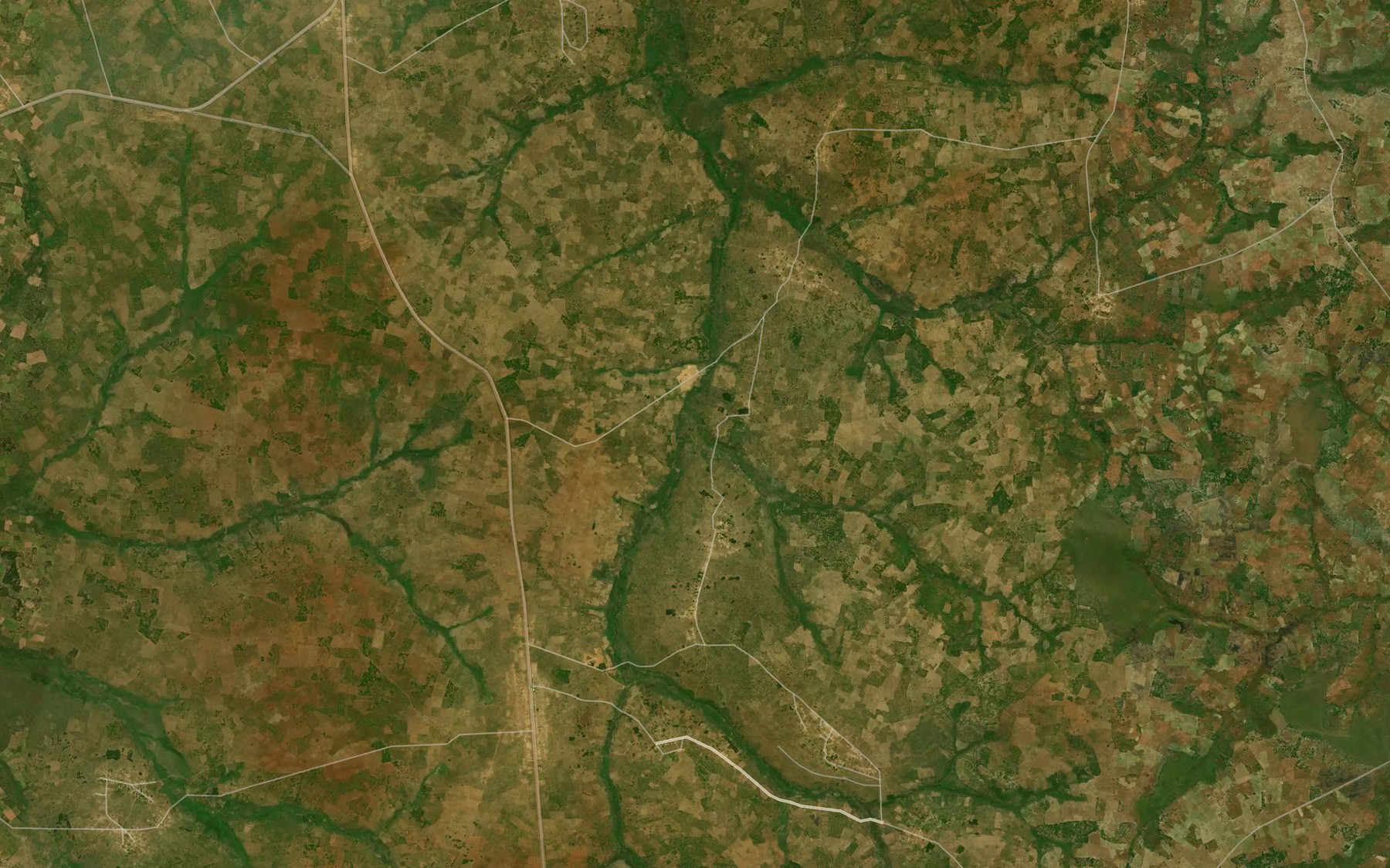 Satellite map of the Lomanda