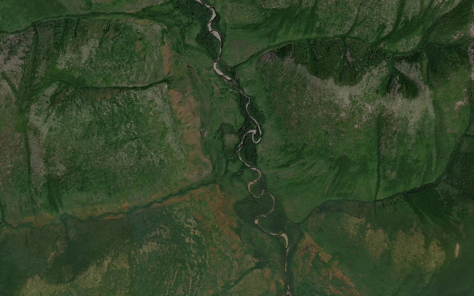Satellite map of the Kub