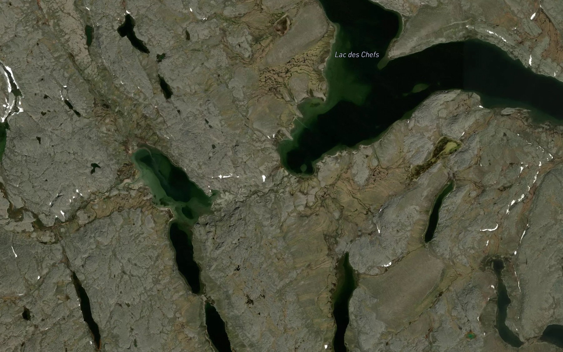 Satellite map of the Embouchure Narvaaraarjuq