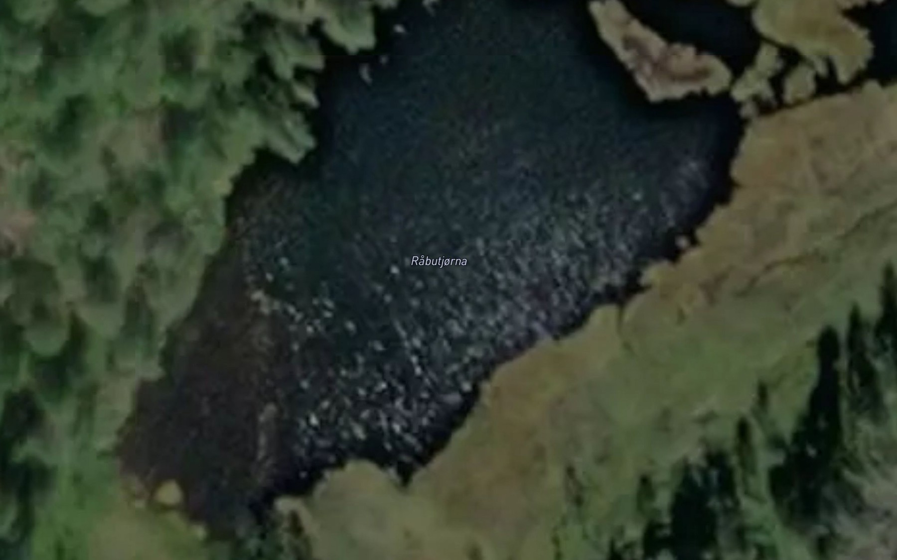 Satellite map of the Rabutjorna