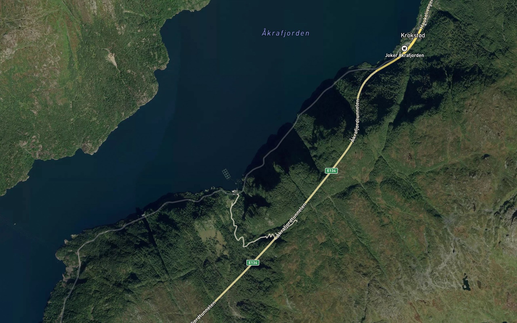 Satellite map of the Biskusvika