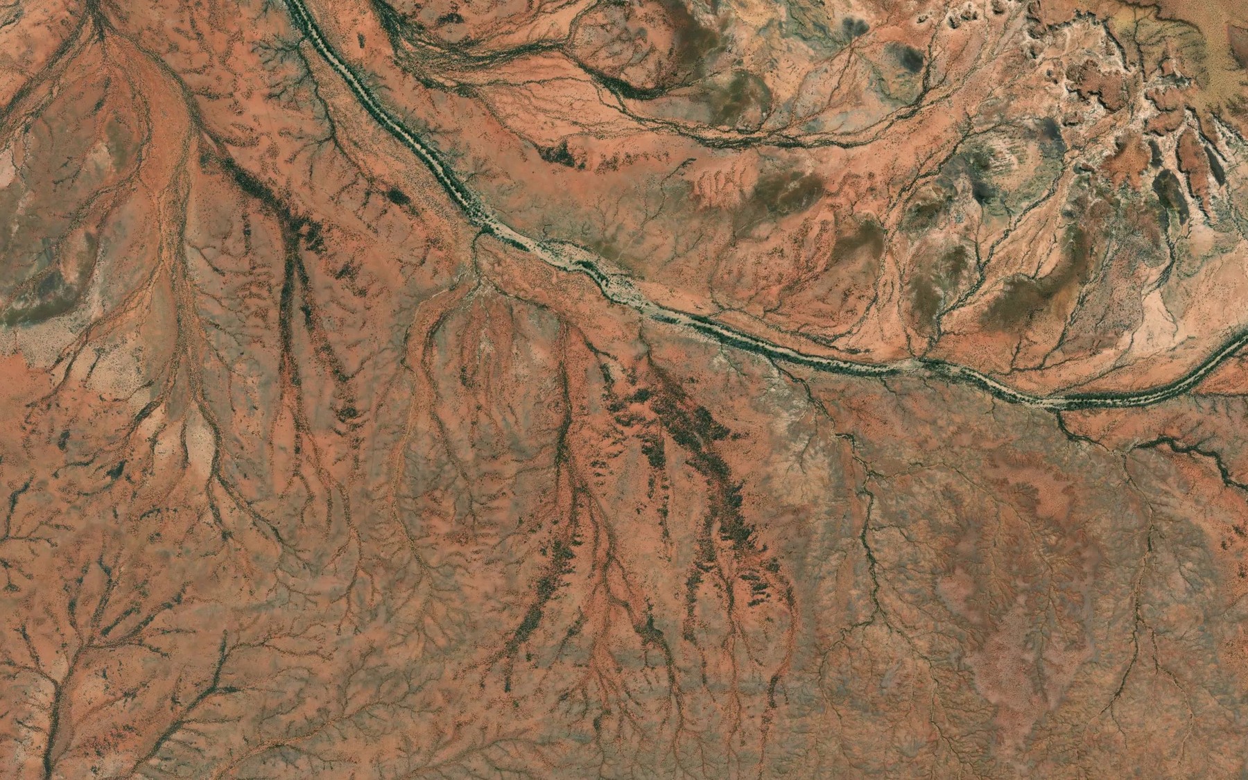 Satellite map of the Congo Pool
