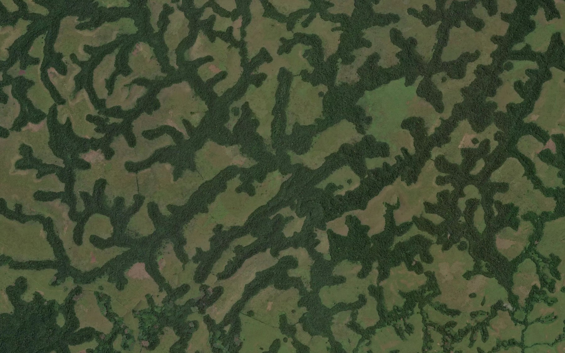 Satellite map of the Lekama