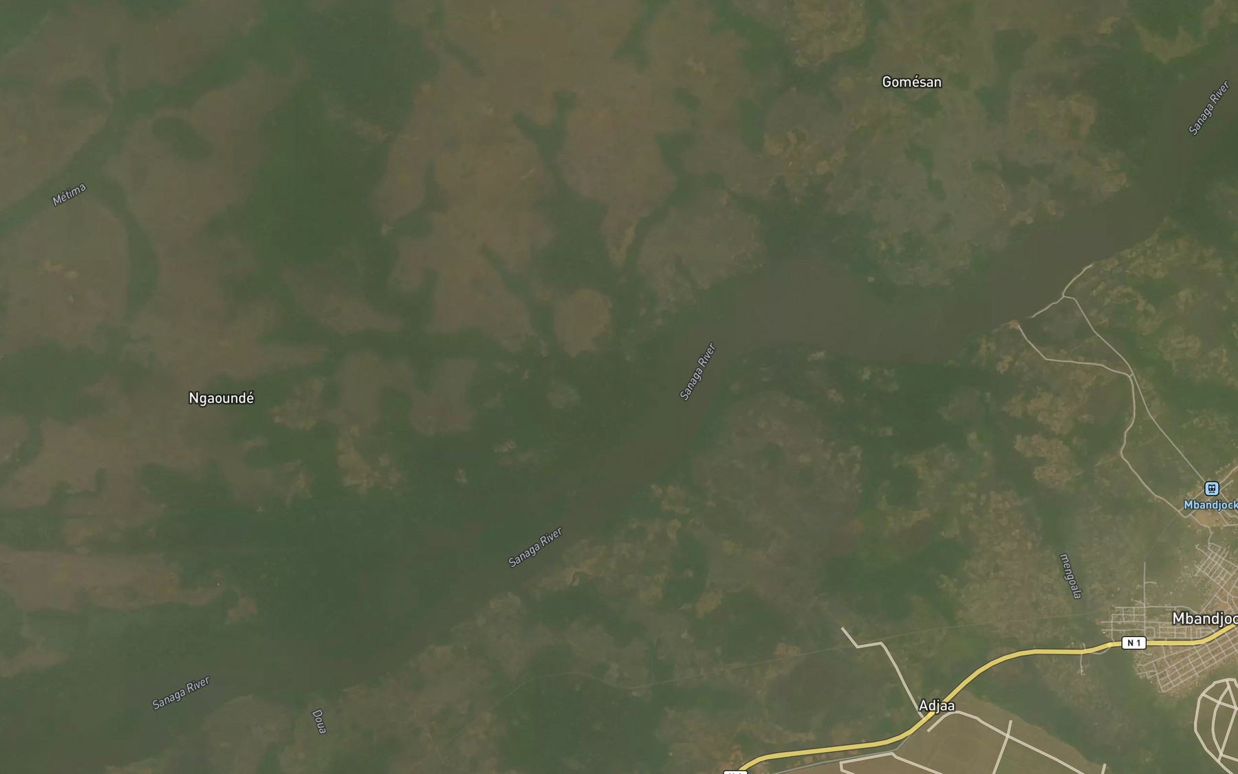 Satellite map of the Bemon