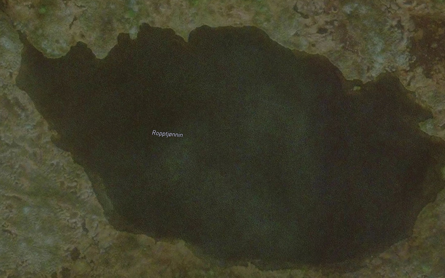 Satellite map of the Ropptjonnin