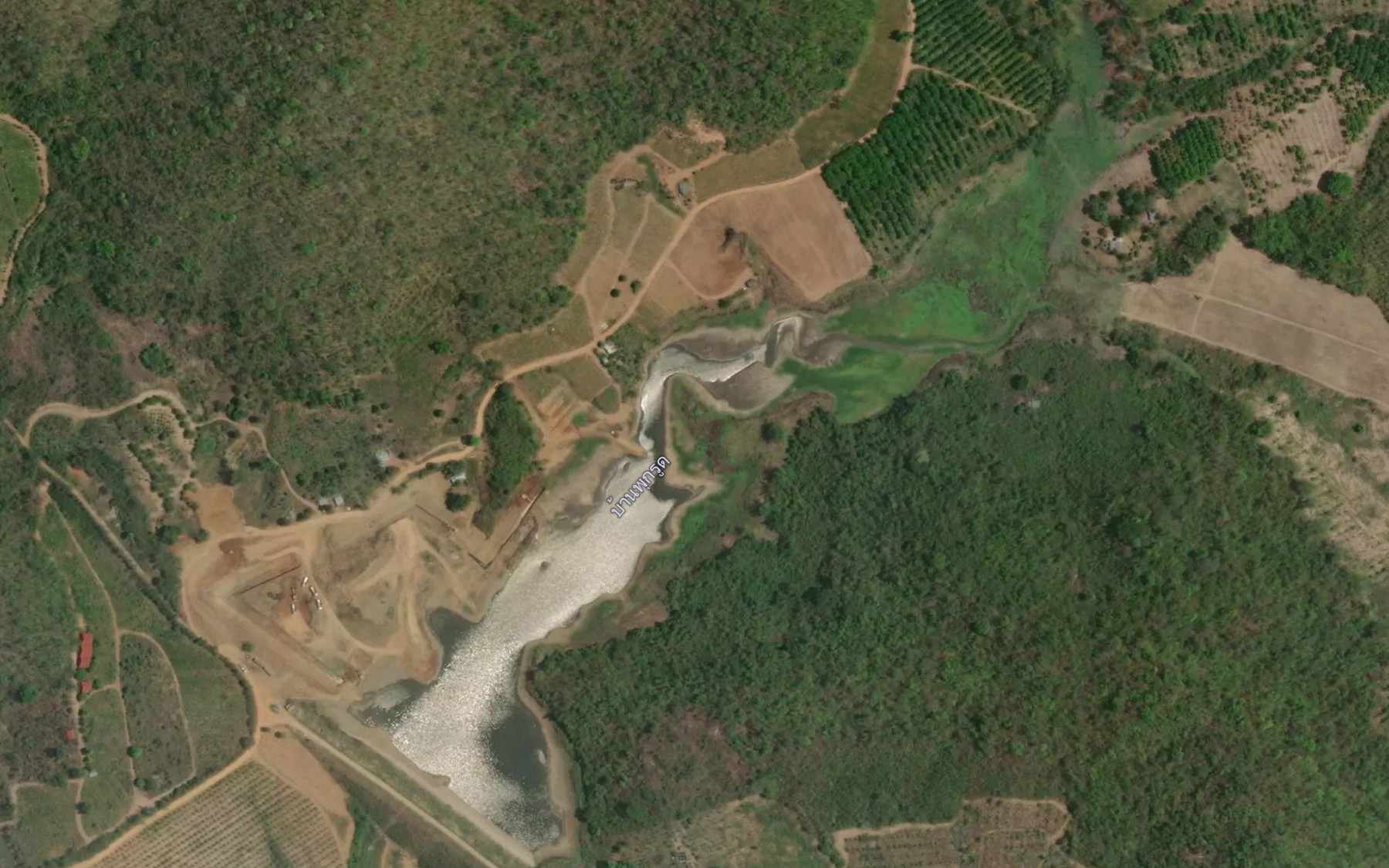 Satellite map of the Ang Kep Nam Phu Krut