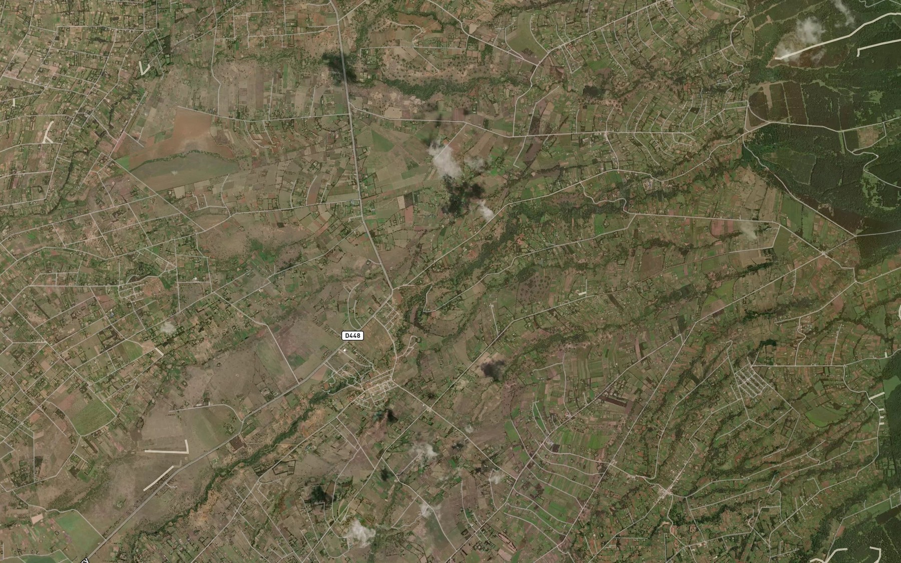 Satellite map of the Kalureri