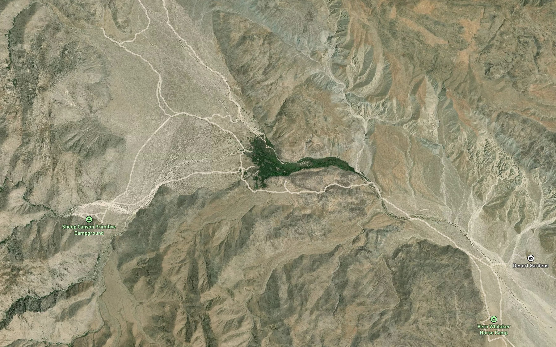 Satellite map of the Santa Catarina Spring