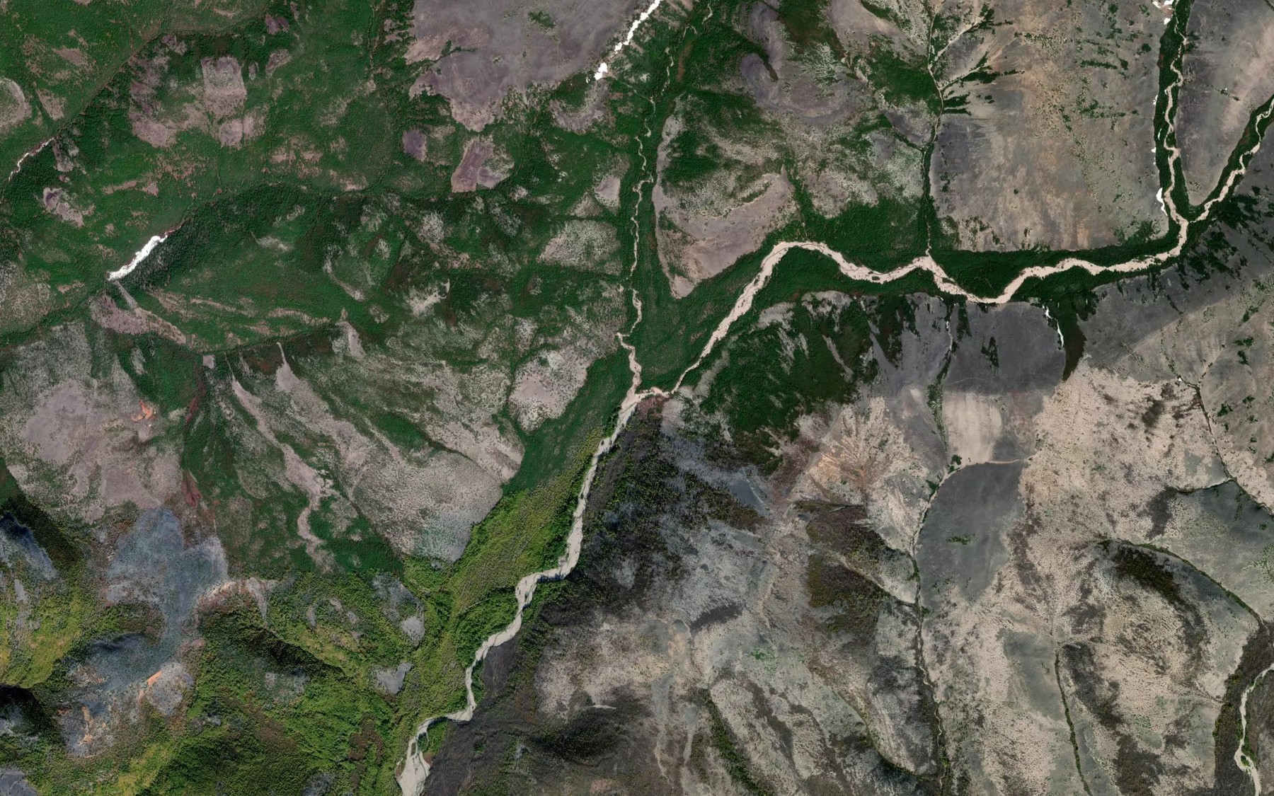 Satellite map of the Levaya Burgavli
