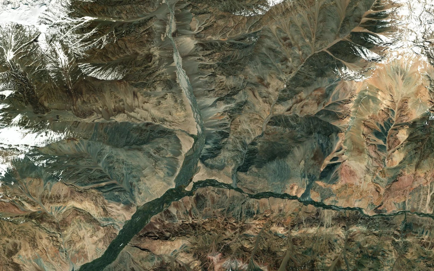 Satellite map of the Ozero Sasyk-Kul'