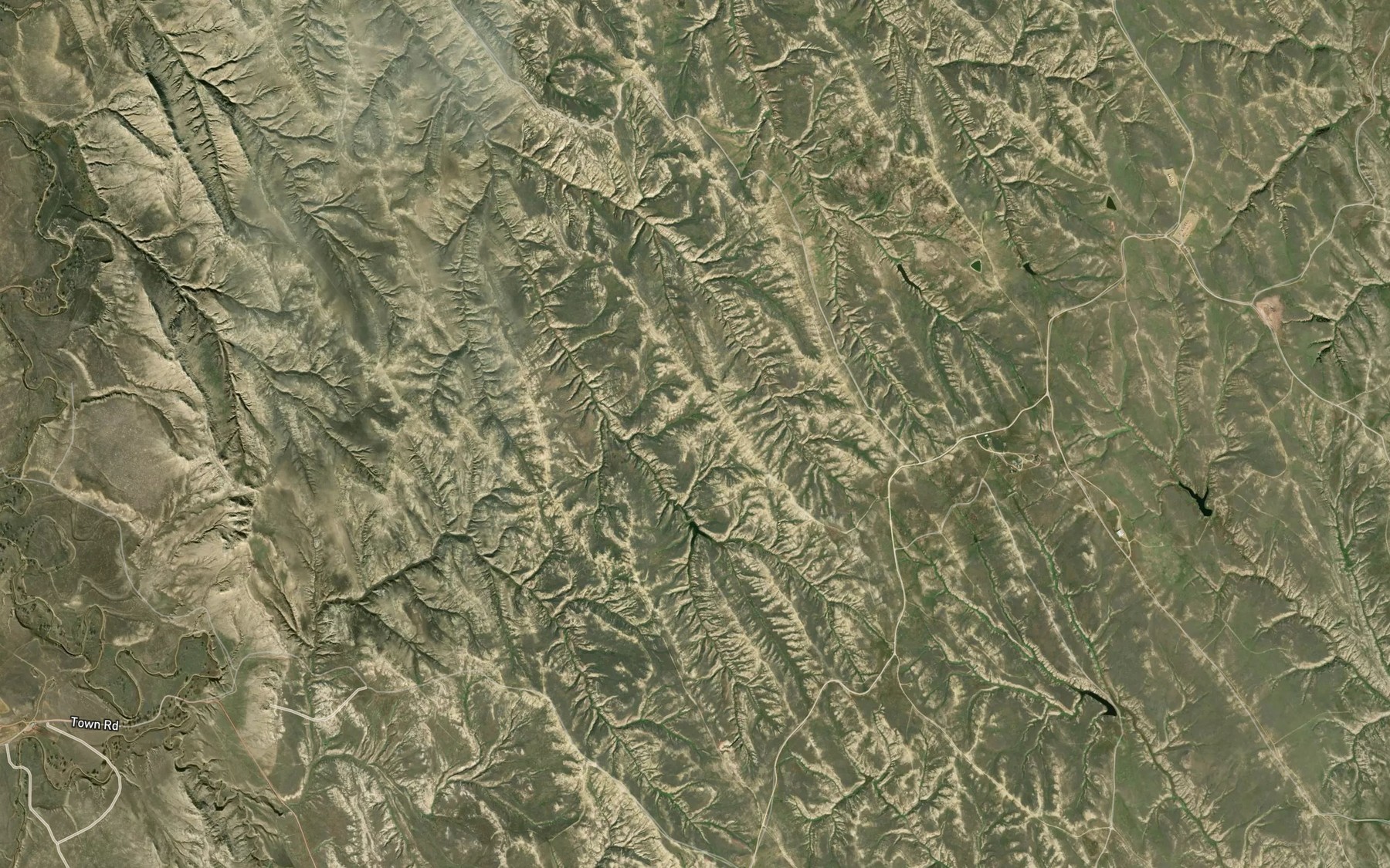 Satellite map of the West Reservoir