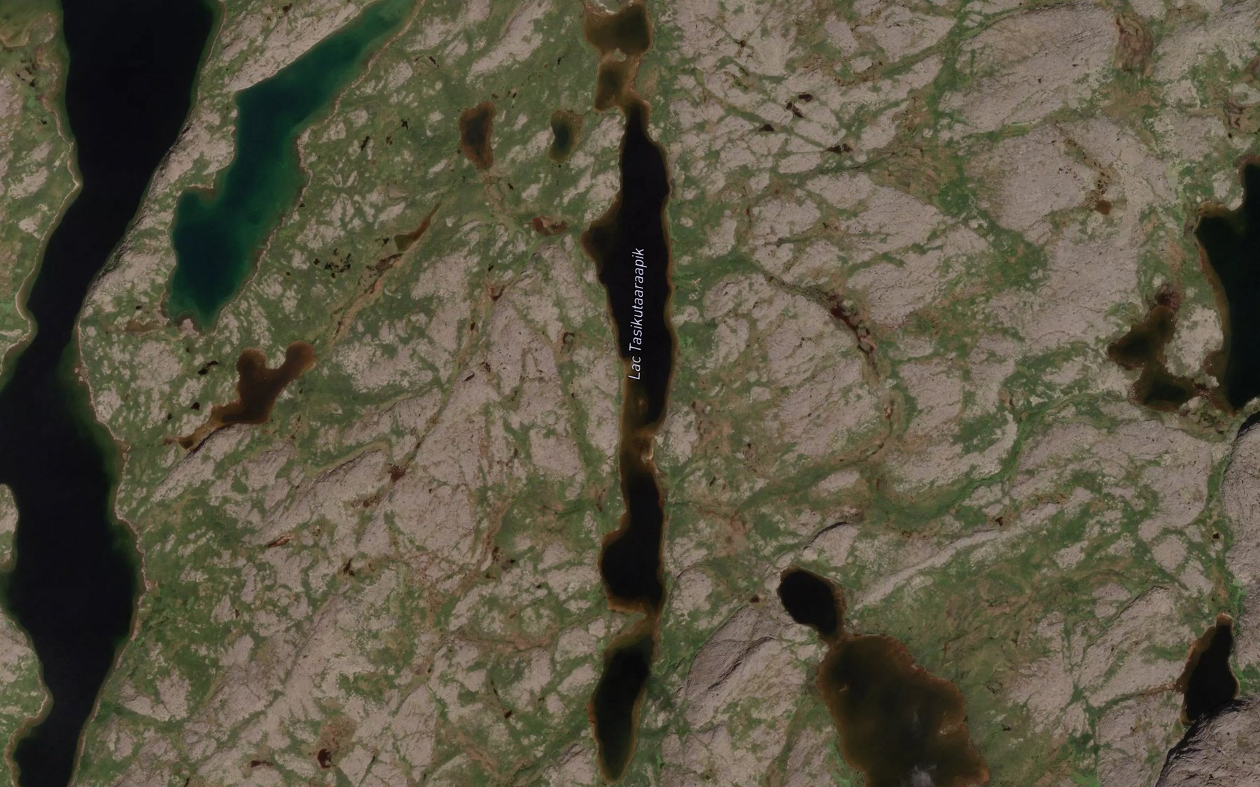Satellite map of the Lac Tasikutaaraapik